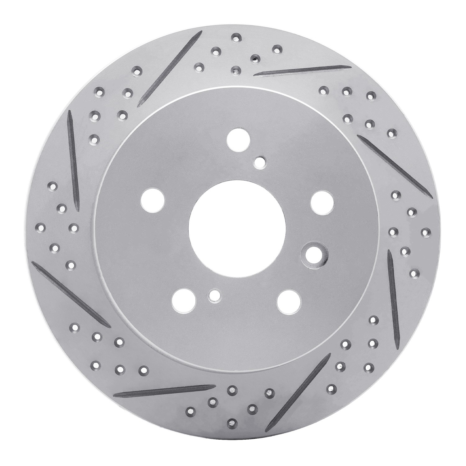 DYN 830-76087R DFC Geoperformance Rotor - Drilled and Slotted - Image 3
