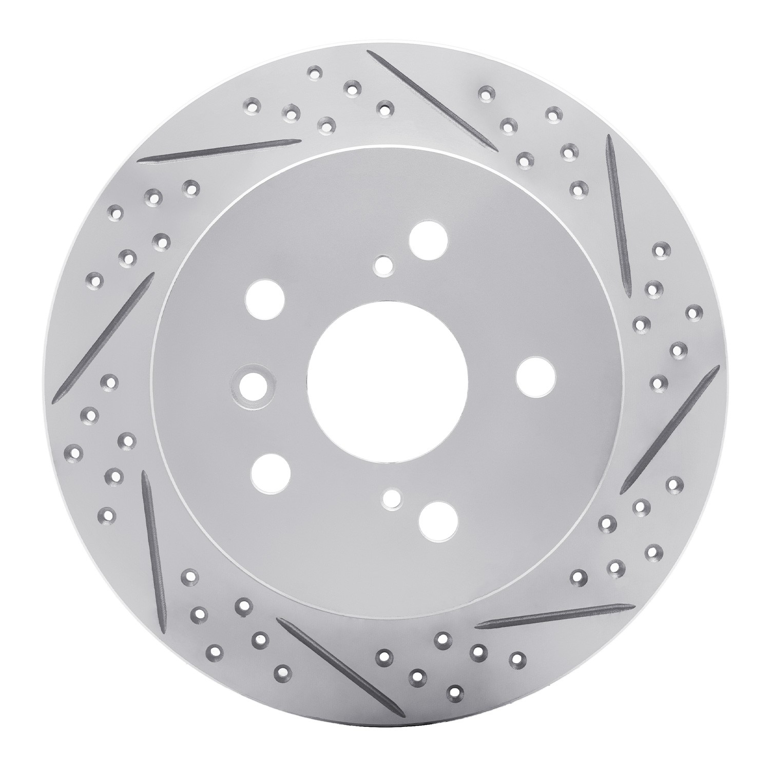DYN 830-76091R DFC Geoperformance Rotor - Drilled and Slotted - Image 3