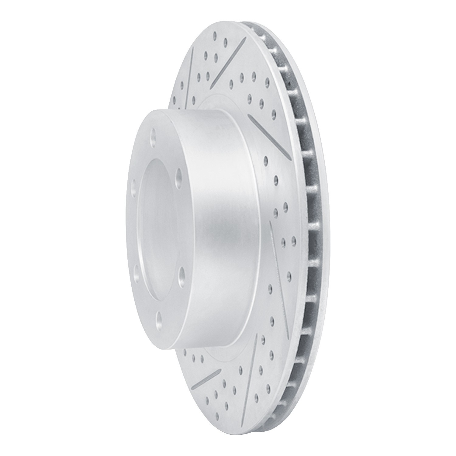DYN 830-76123L DFC Geoperformance Rotor - Drilled and Slotted