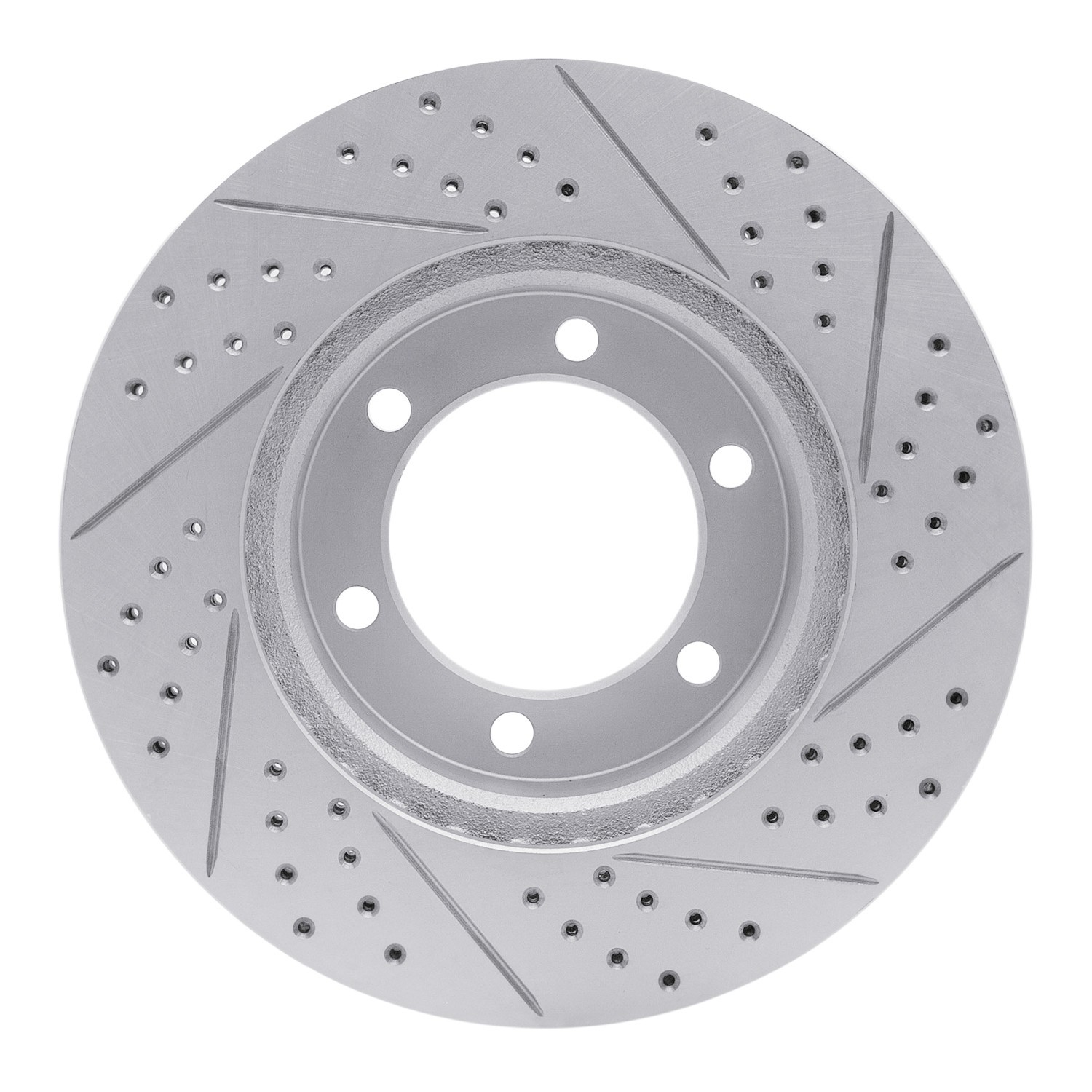 DYN 830-76124L DFC Geoperformance Rotor - Drilled and Slotted - Image 2