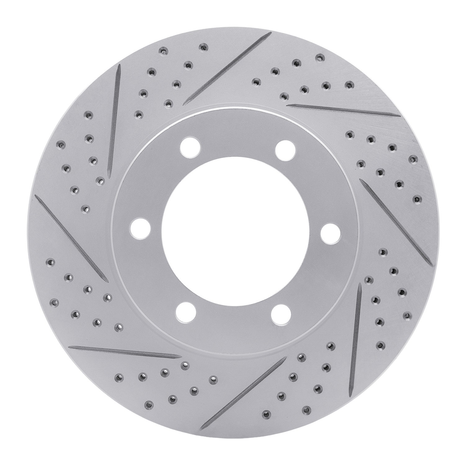 DYN 830-76124L DFC Geoperformance Rotor - Drilled and Slotted - Image 3