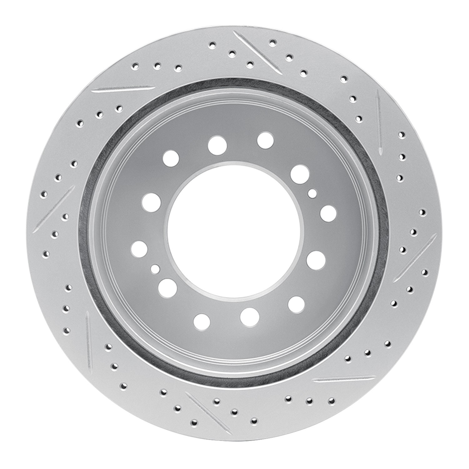 DYN 830-76127L DFC Geoperformance Rotor - Drilled and Slotted - Image 2