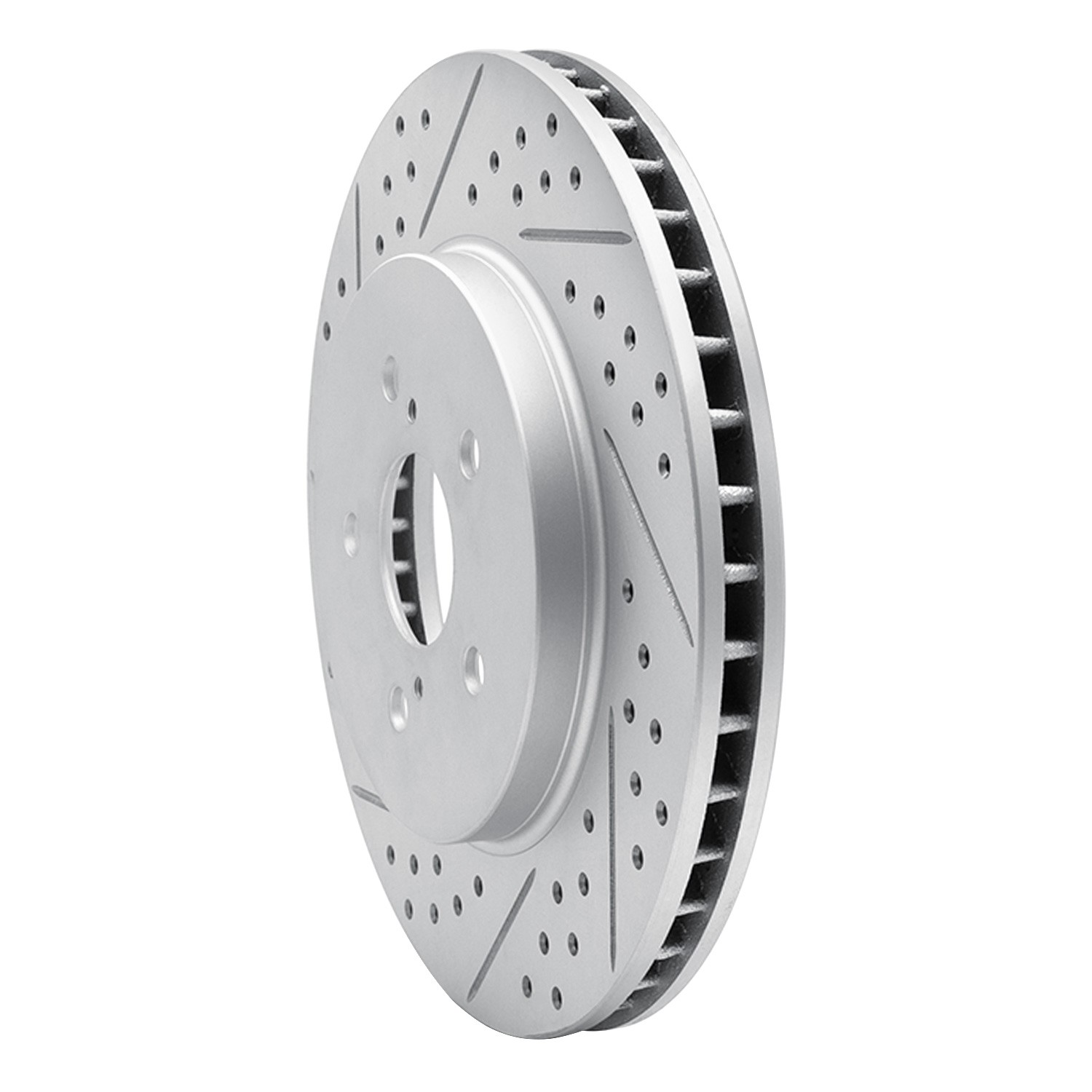 DYN 830-76129L DFC Geoperformance Rotor - Drilled and Slotted