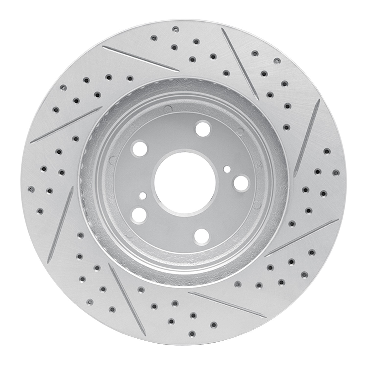 DYN 830-76129L DFC Geoperformance Rotor - Drilled and Slotted - Image 2