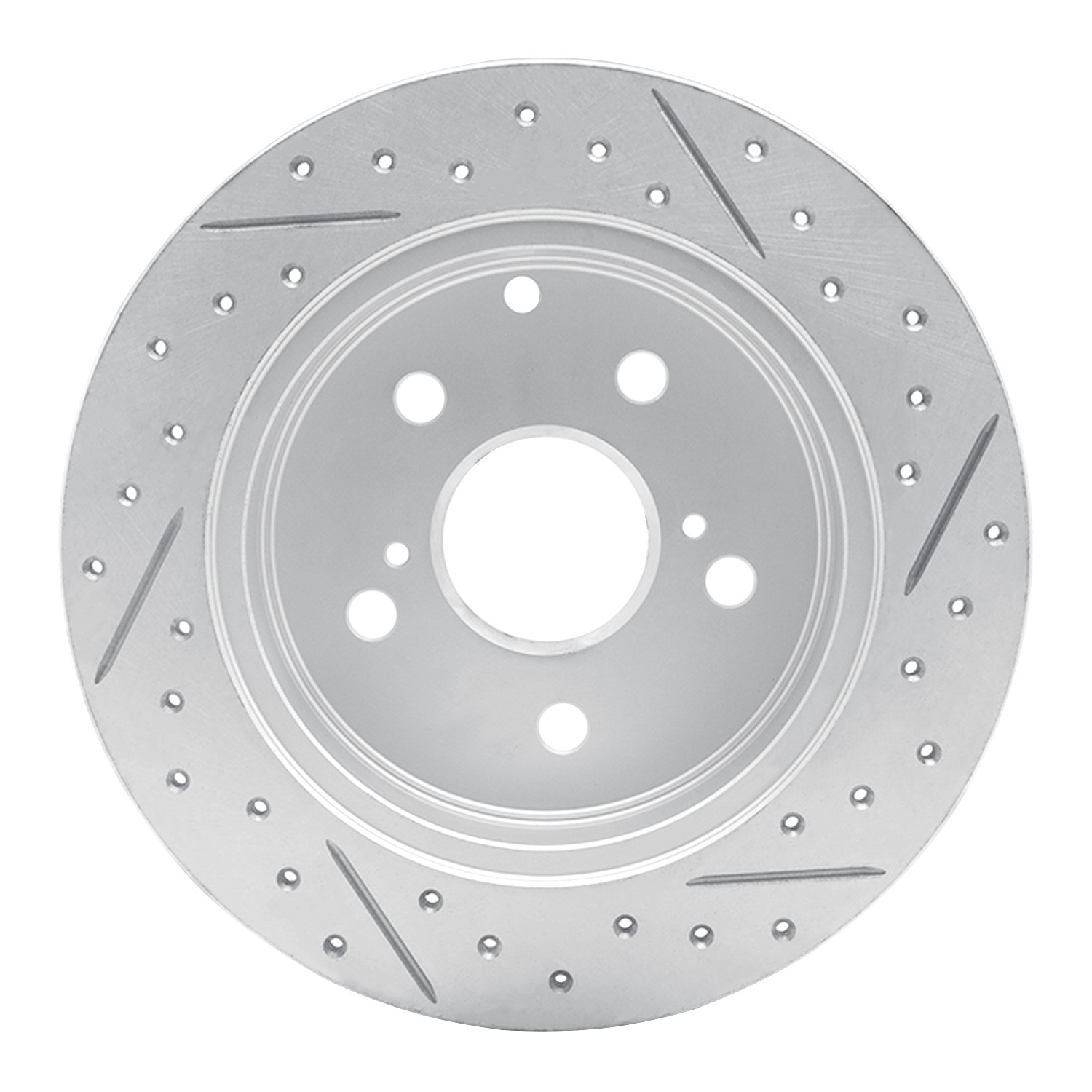 DYN 830-76134L DFC Geoperformance Rotor - Drilled and Slotted - Image 2