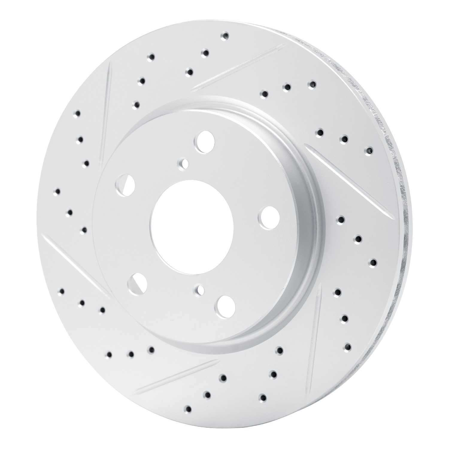 DYN 830-76135L DFC Geoperformance Rotor - Drilled and Slotted