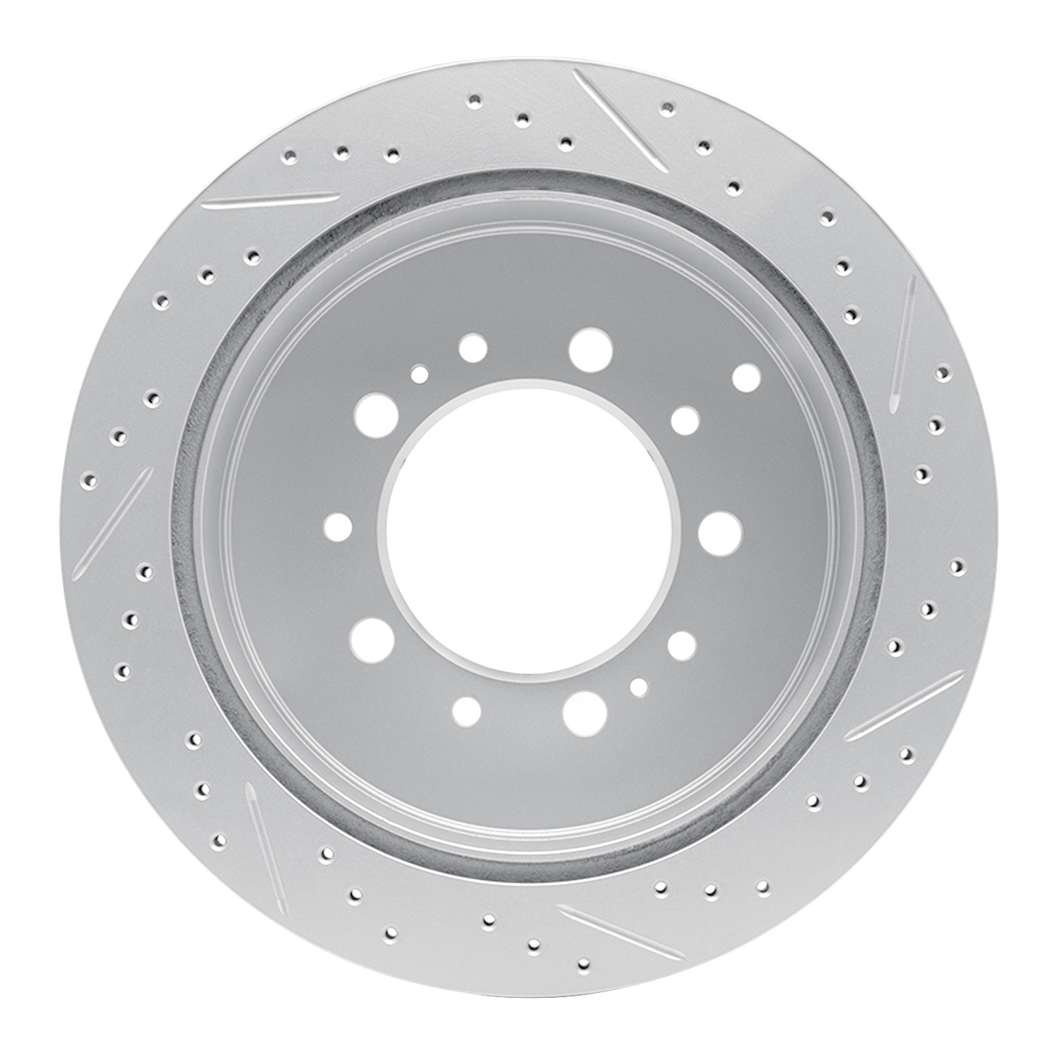 DYN 830-76137L DFC Geoperformance Rotor - Drilled and Slotted - Image 2