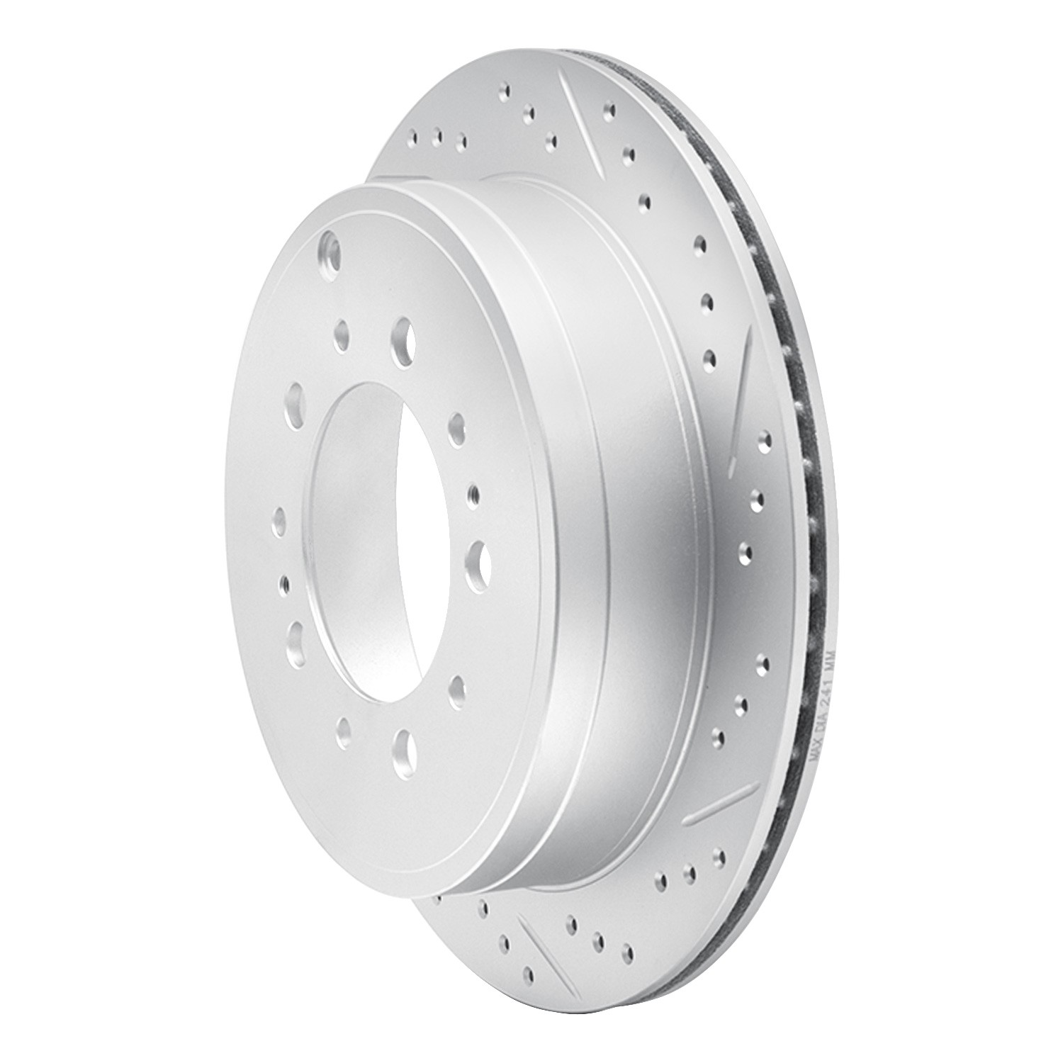 DYN 830-76137R DFC Geoperformance Rotor - Drilled and Slotted