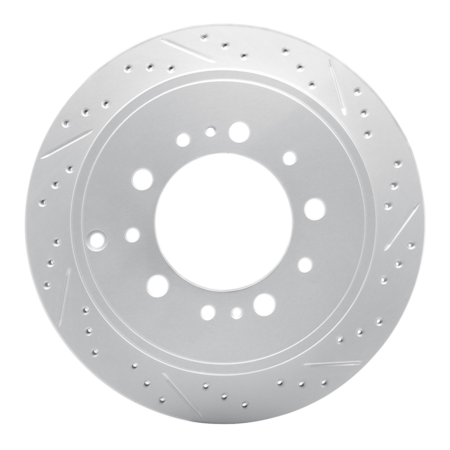 DYN 830-76137R DFC Geoperformance Rotor - Drilled and Slotted - Image 3