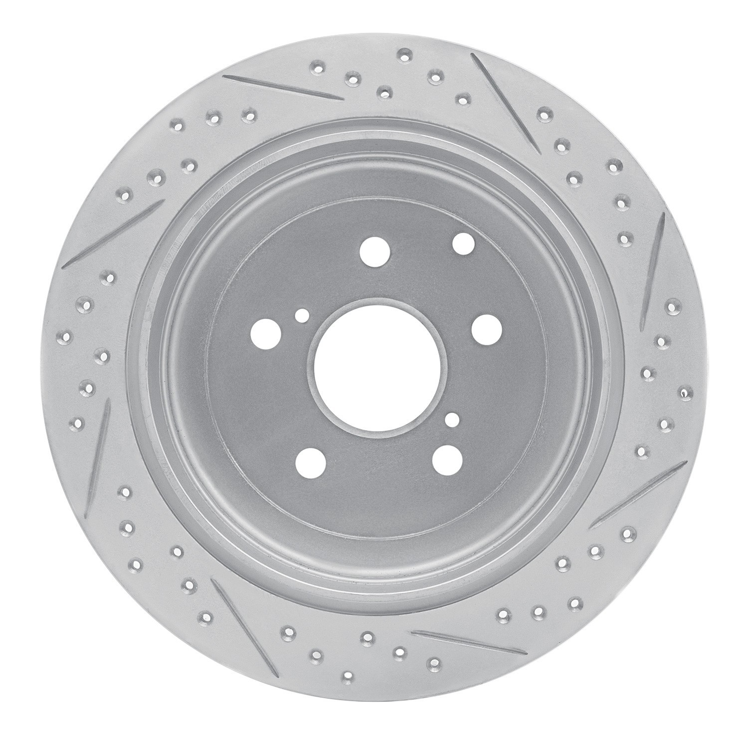 DYN 830-76141L DFC Geoperformance Rotor - Drilled and Slotted - Image 2
