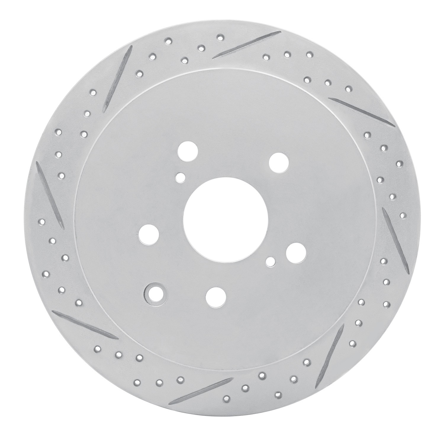 DYN 830-76141L DFC Geoperformance Rotor - Drilled and Slotted - Image 3