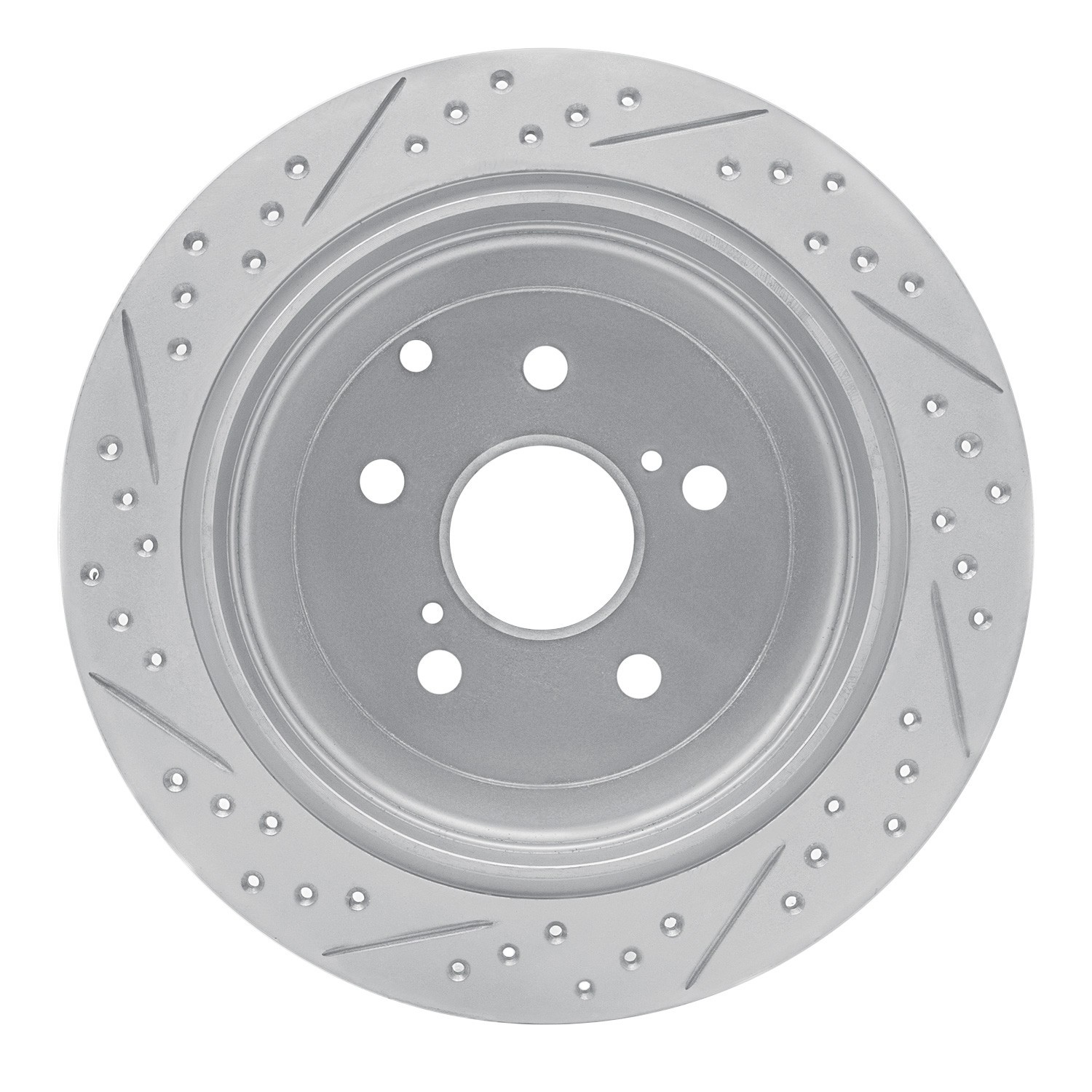 DYN 830-76141R DFC Geoperformance Rotor - Drilled and Slotted - Image 2