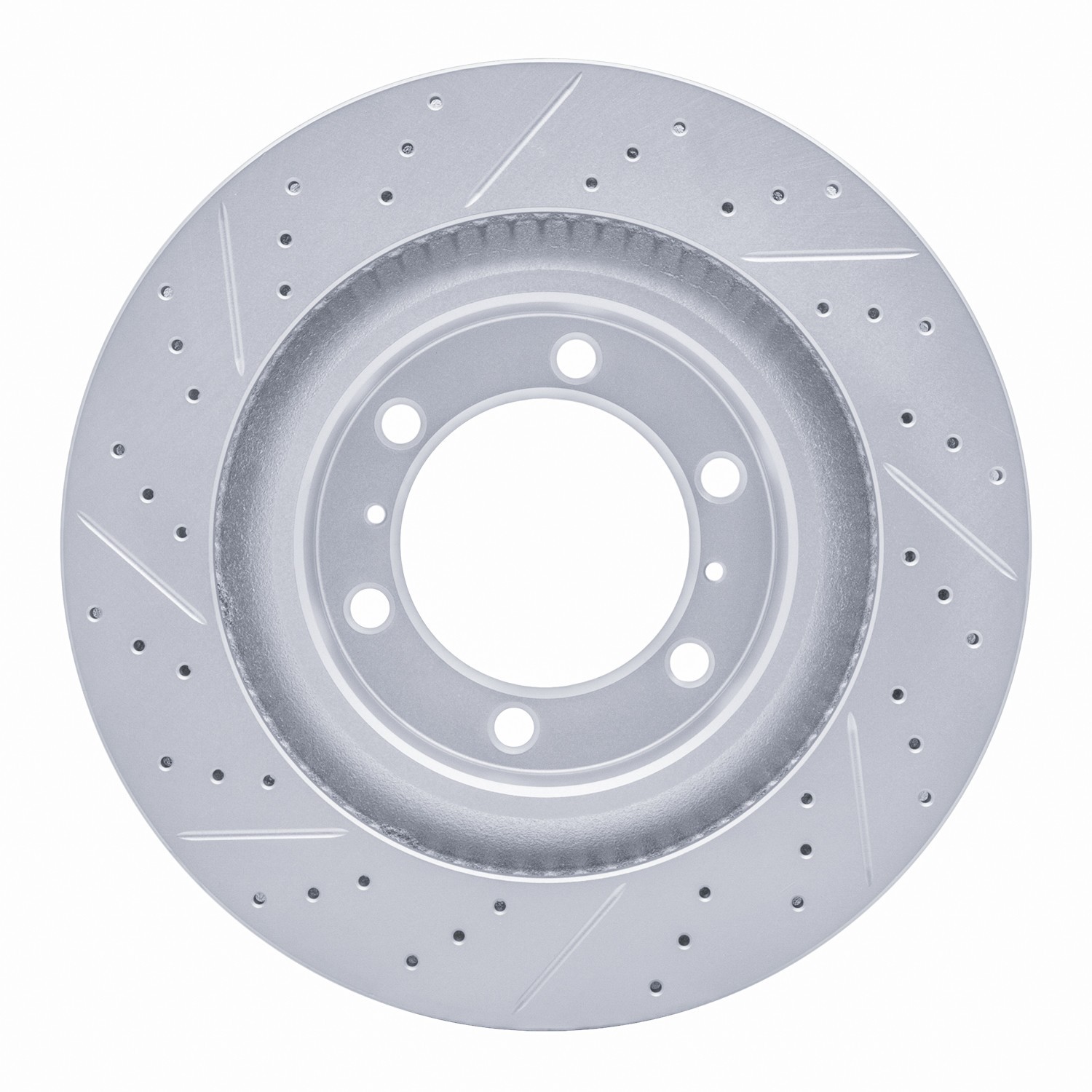DYN 830-76142R DFC Geoperformance Rotor - Drilled and Slotted - Image 2
