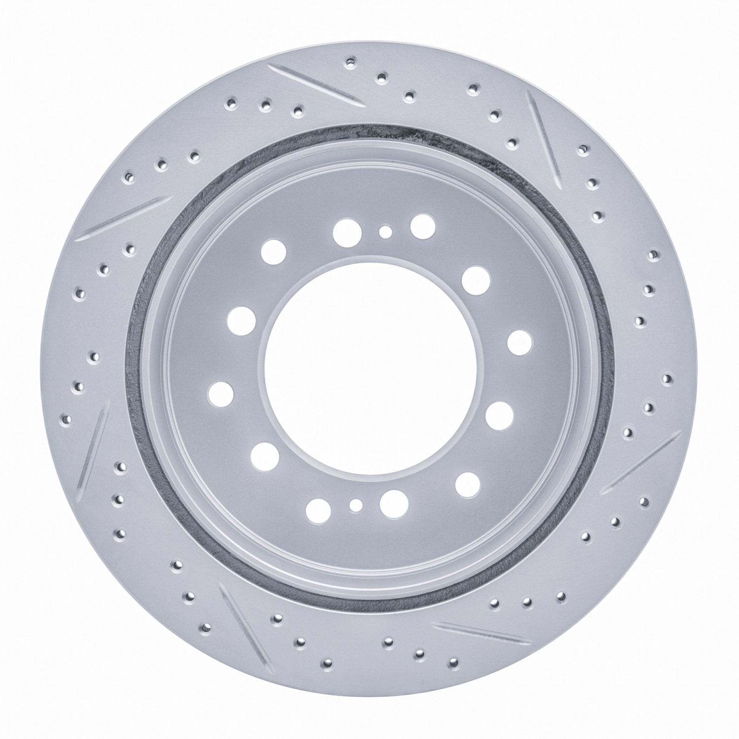 DYN 830-76143L DFC Geoperformance Rotor - Drilled and Slotted - Image 2