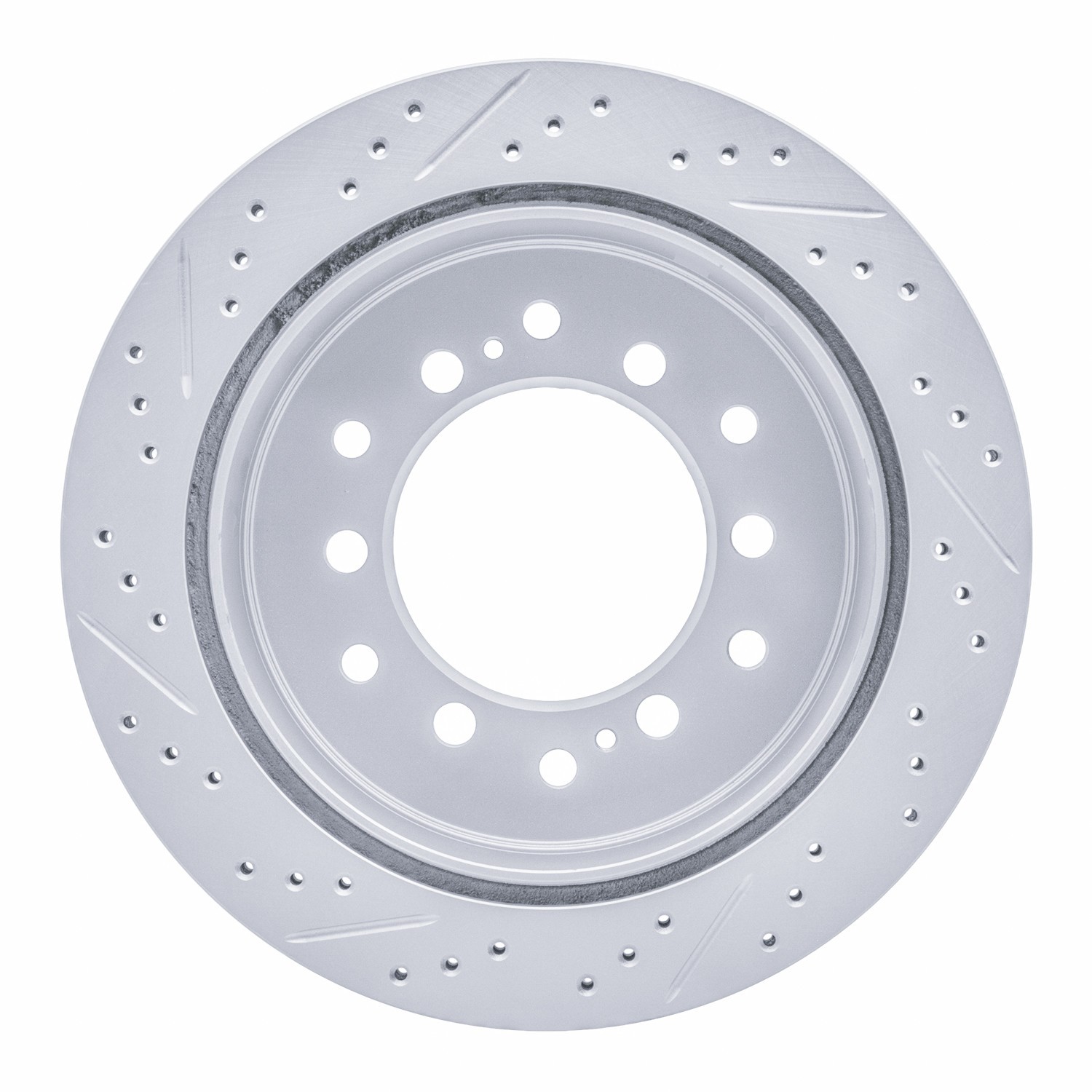 DYN 830-76143R DFC Geoperformance Rotor - Drilled and Slotted - Image 2