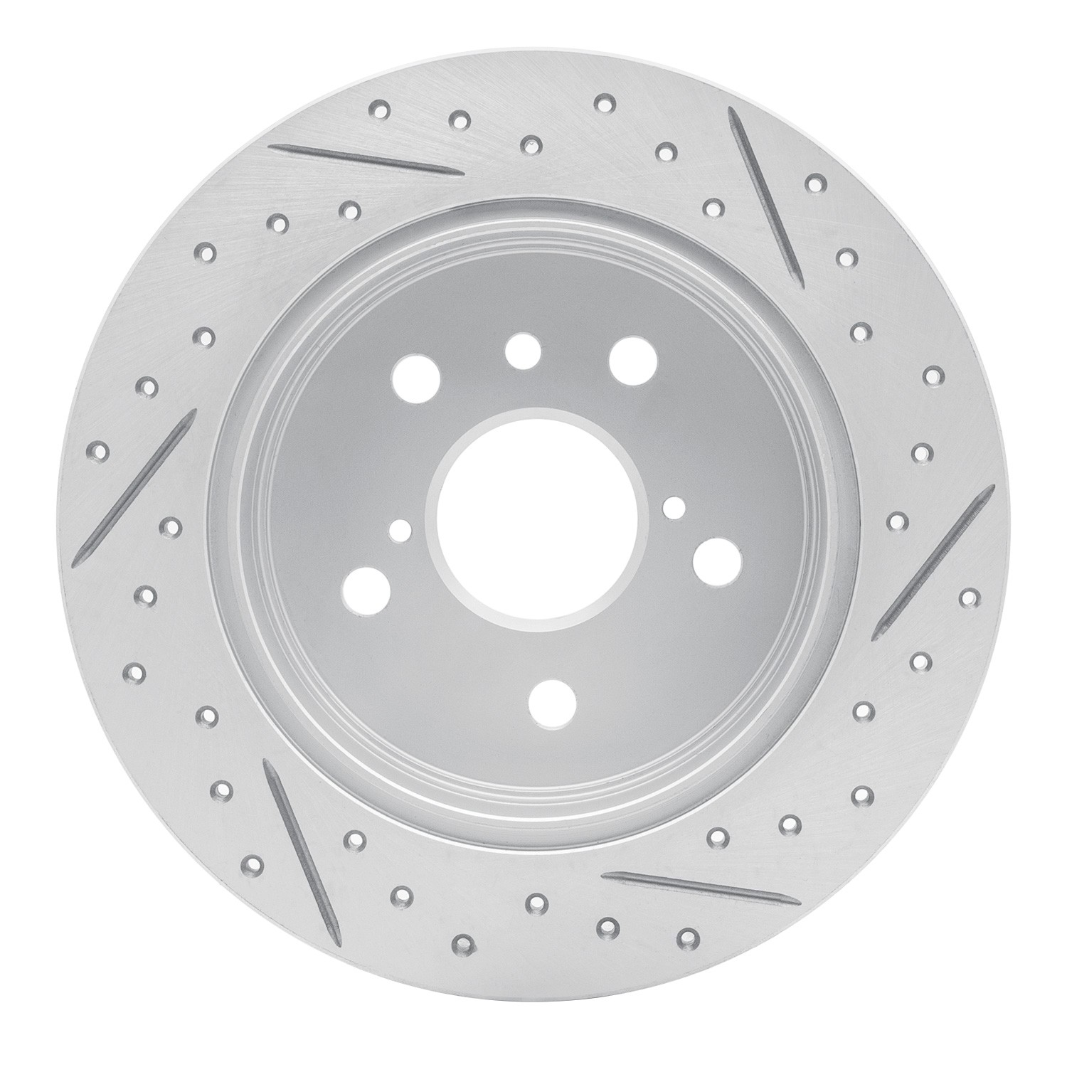 DYN 830-76152L DFC Geoperformance Rotor - Drilled and Slotted - Image 2