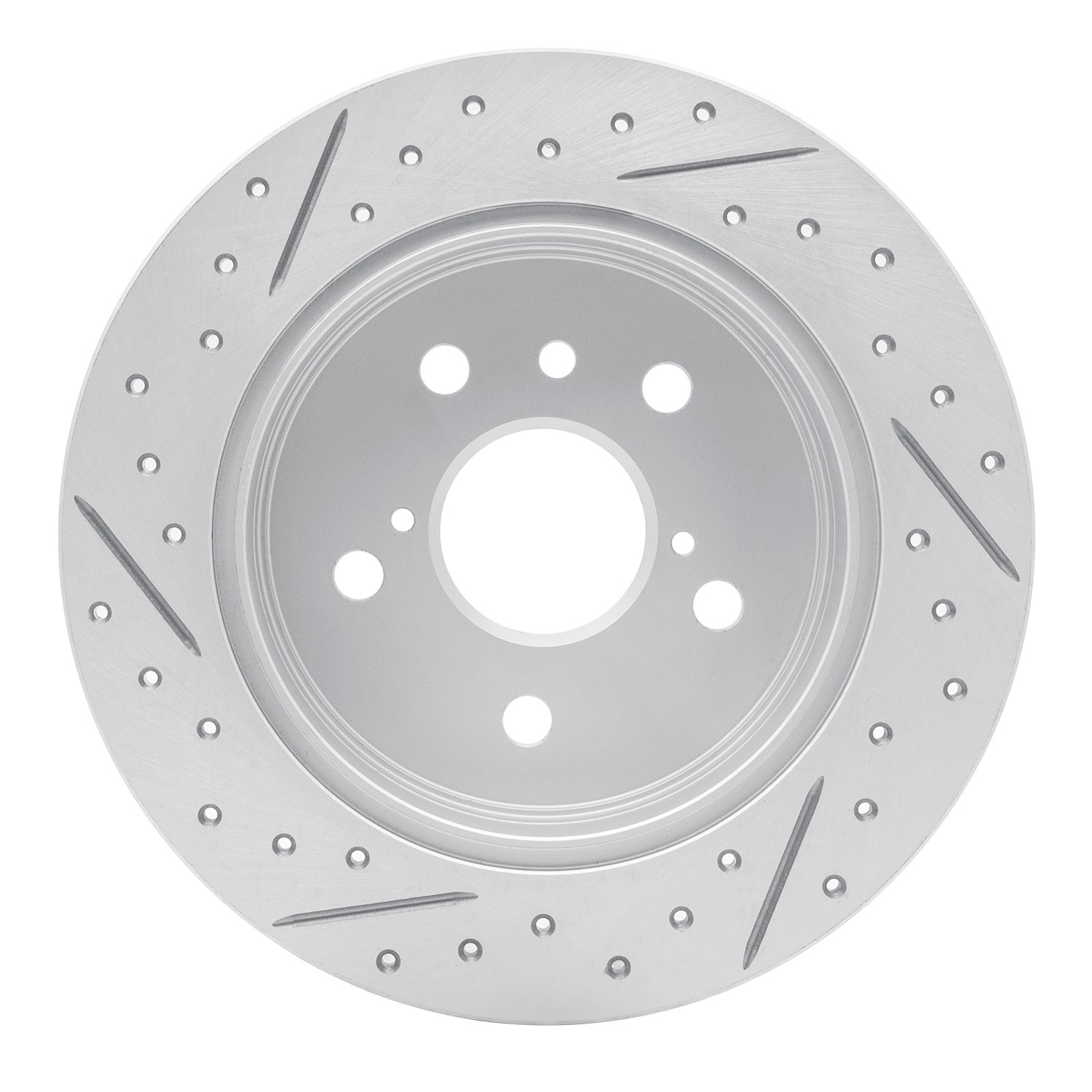 DYN 830-76152R DFC Geoperformance Rotor - Drilled and Slotted - Image 2