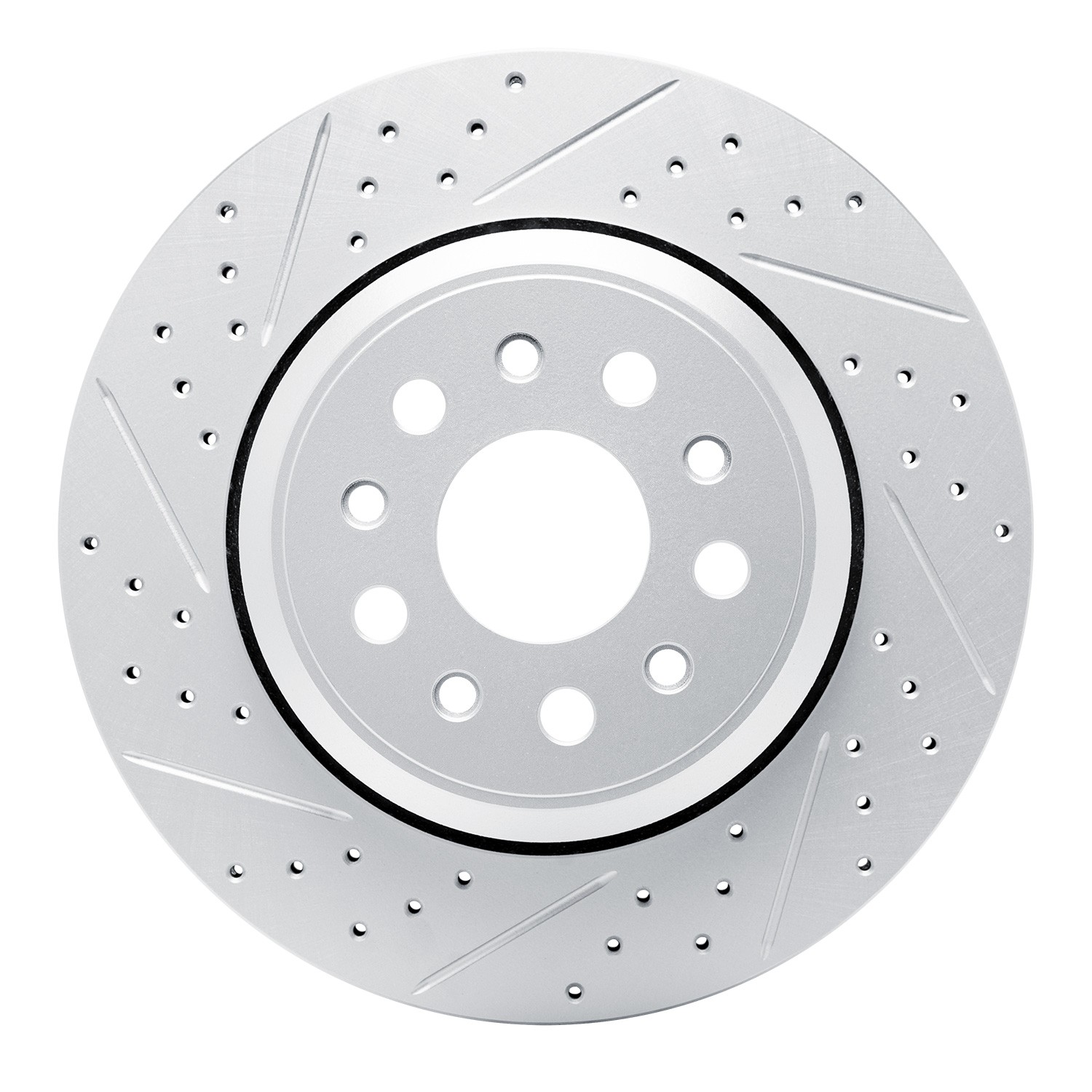 DYN 830-79003L DFC Geoperformance Rotor - Drilled and Slotted