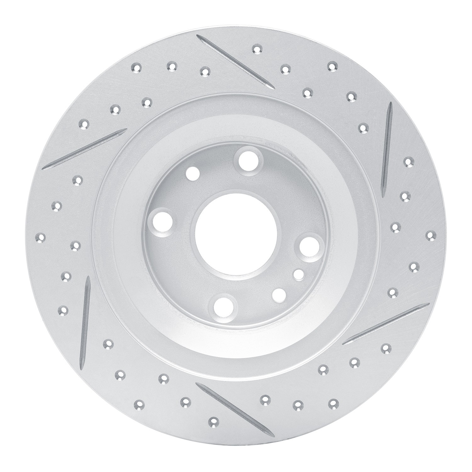 DYN 830-80037L DFC Geoperformance Rotor - Drilled and Slotted - Image 2