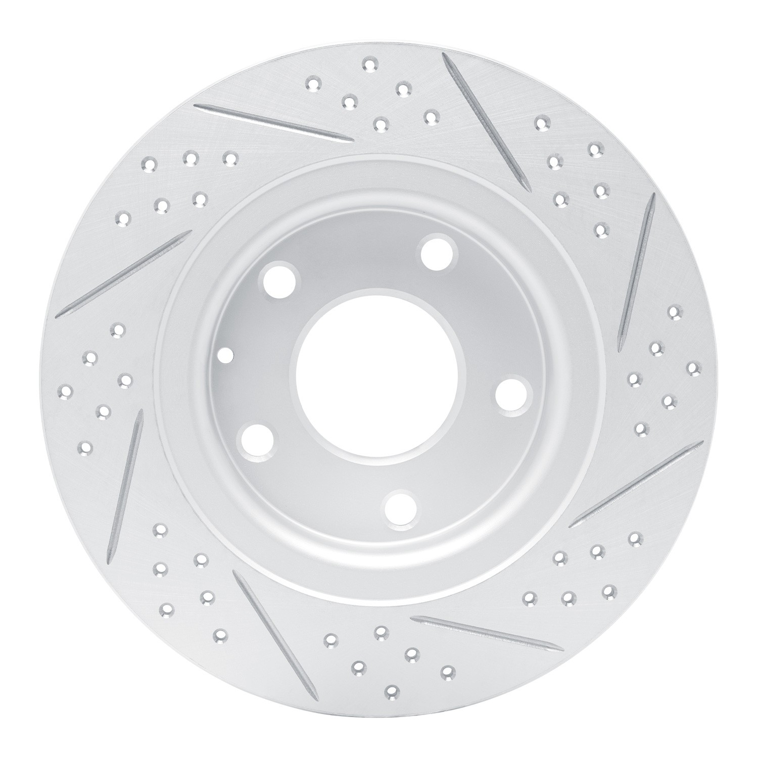 DYN 830-80051L DFC Geoperformance Rotor - Drilled and Slotted - Image 2