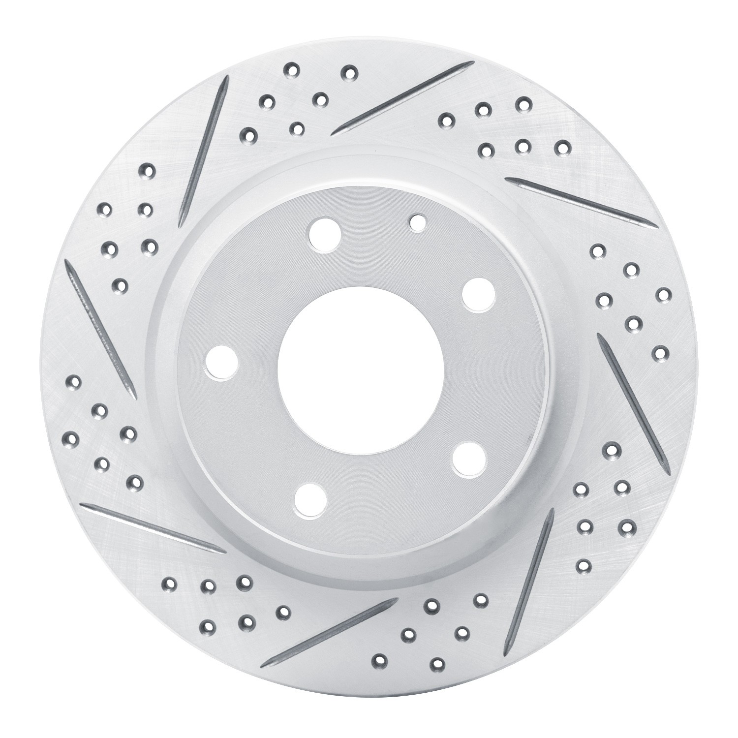 DYN 830-80051L DFC Geoperformance Rotor - Drilled and Slotted - Image 3