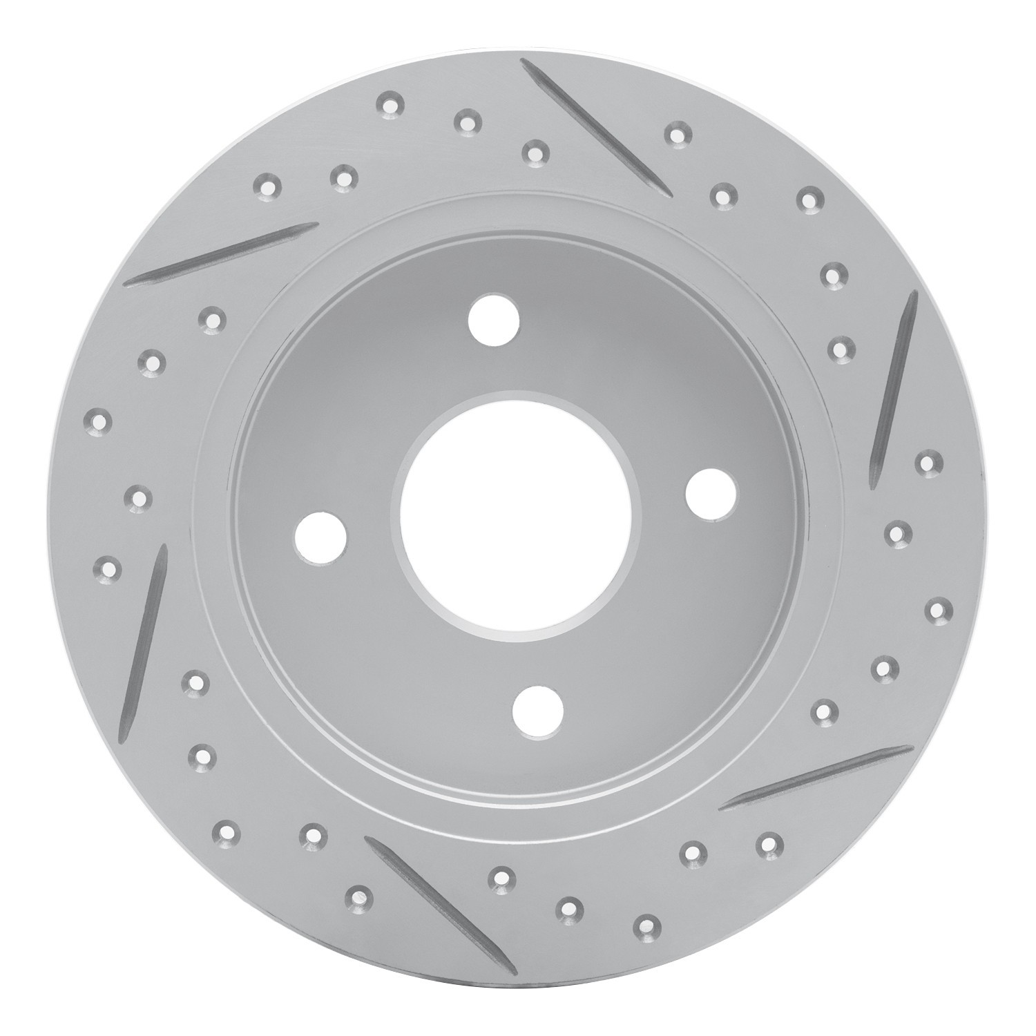 DYN 830-80072L DFC Geoperformance Rotor - Drilled and Slotted