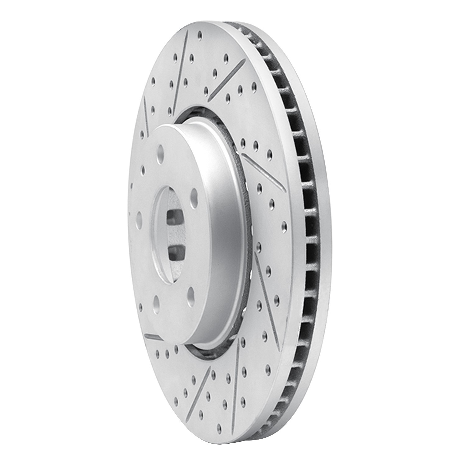 DYN 830-80076L DFC Geoperformance Rotor - Drilled and Slotted