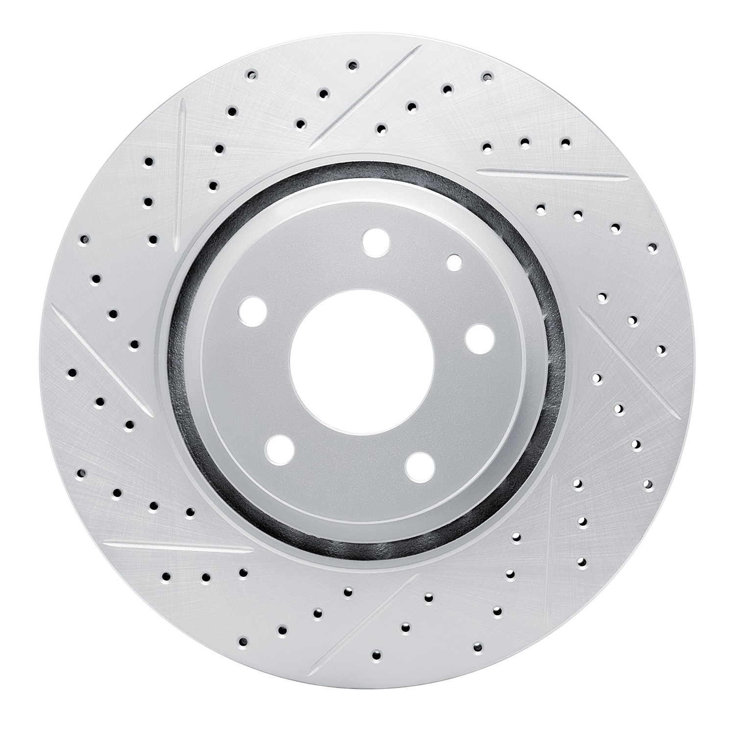 DYN 830-80078L DFC Geoperformance Rotor - Drilled and Slotted
