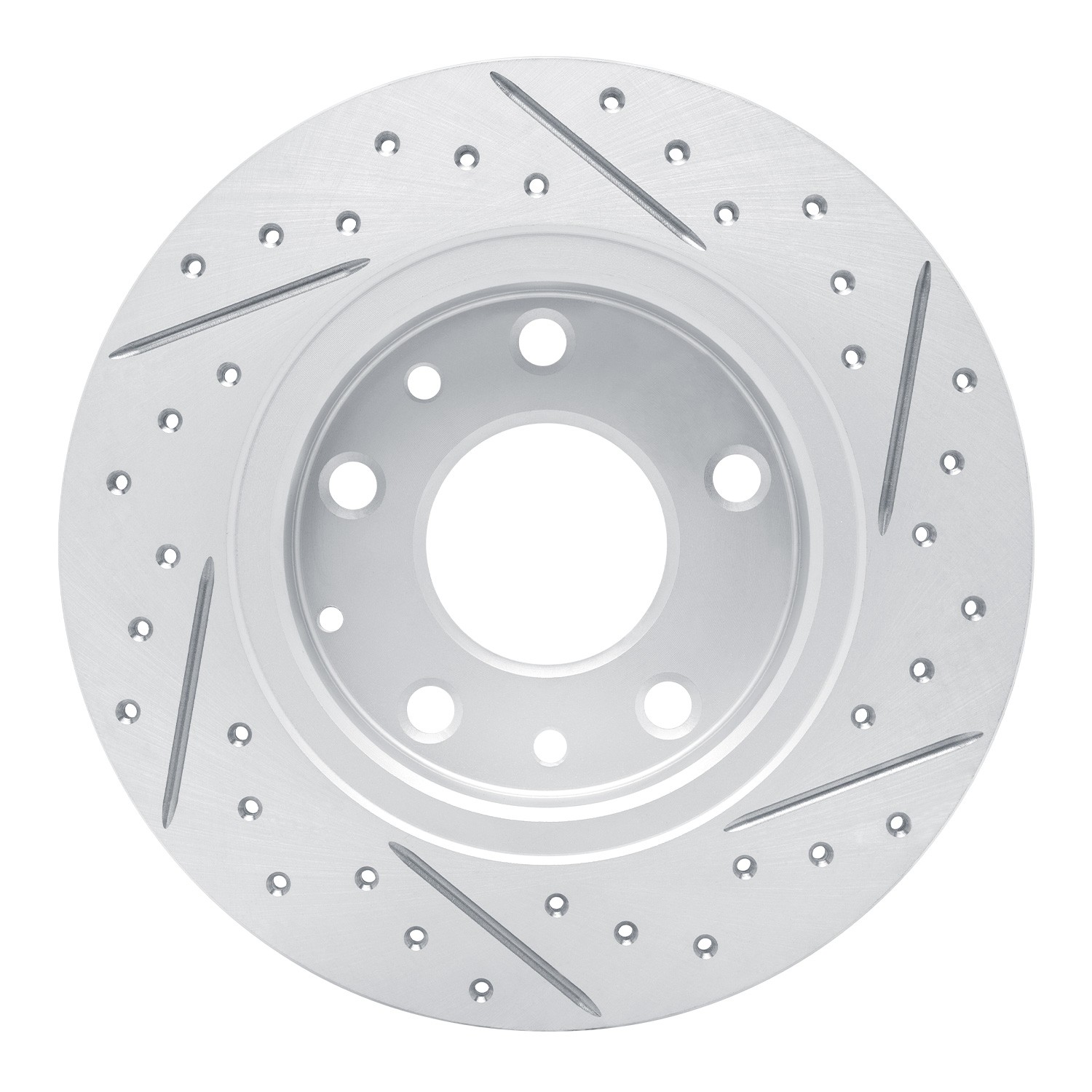 DYN 830-80079L DFC Geoperformance Rotor - Drilled and Slotted - Image 2