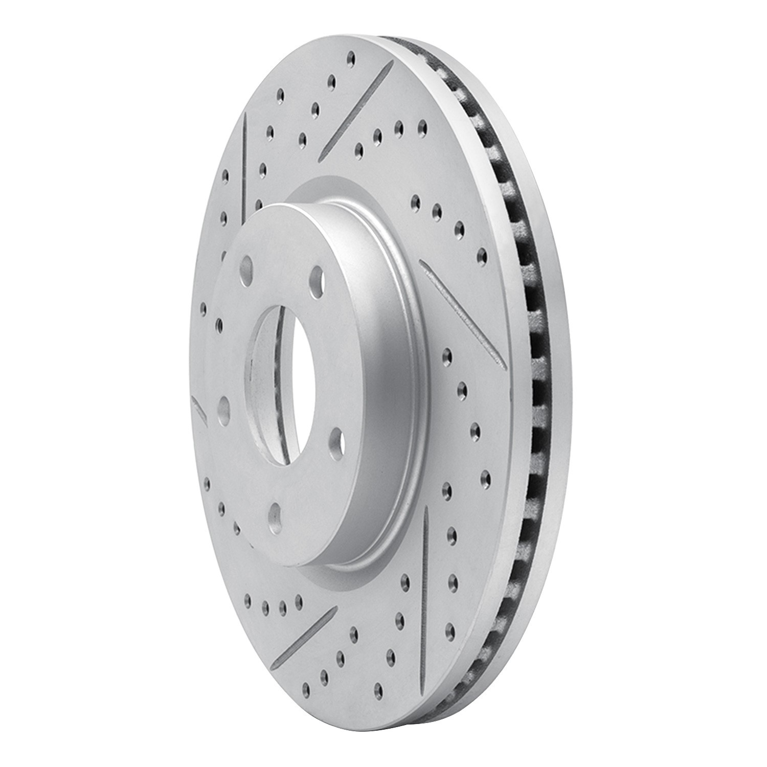 DYN 830-80080L DFC Geoperformance Rotor - Drilled and Slotted