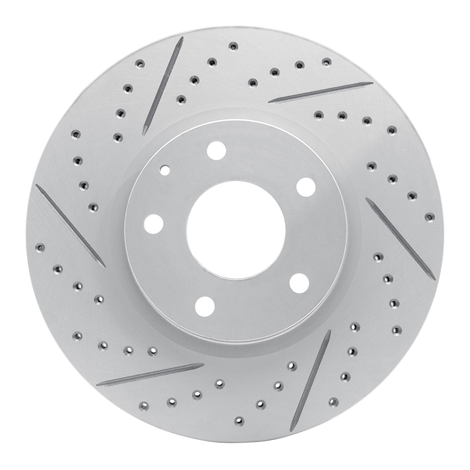 DYN 830-80080L DFC Geoperformance Rotor - Drilled and Slotted - Image 3