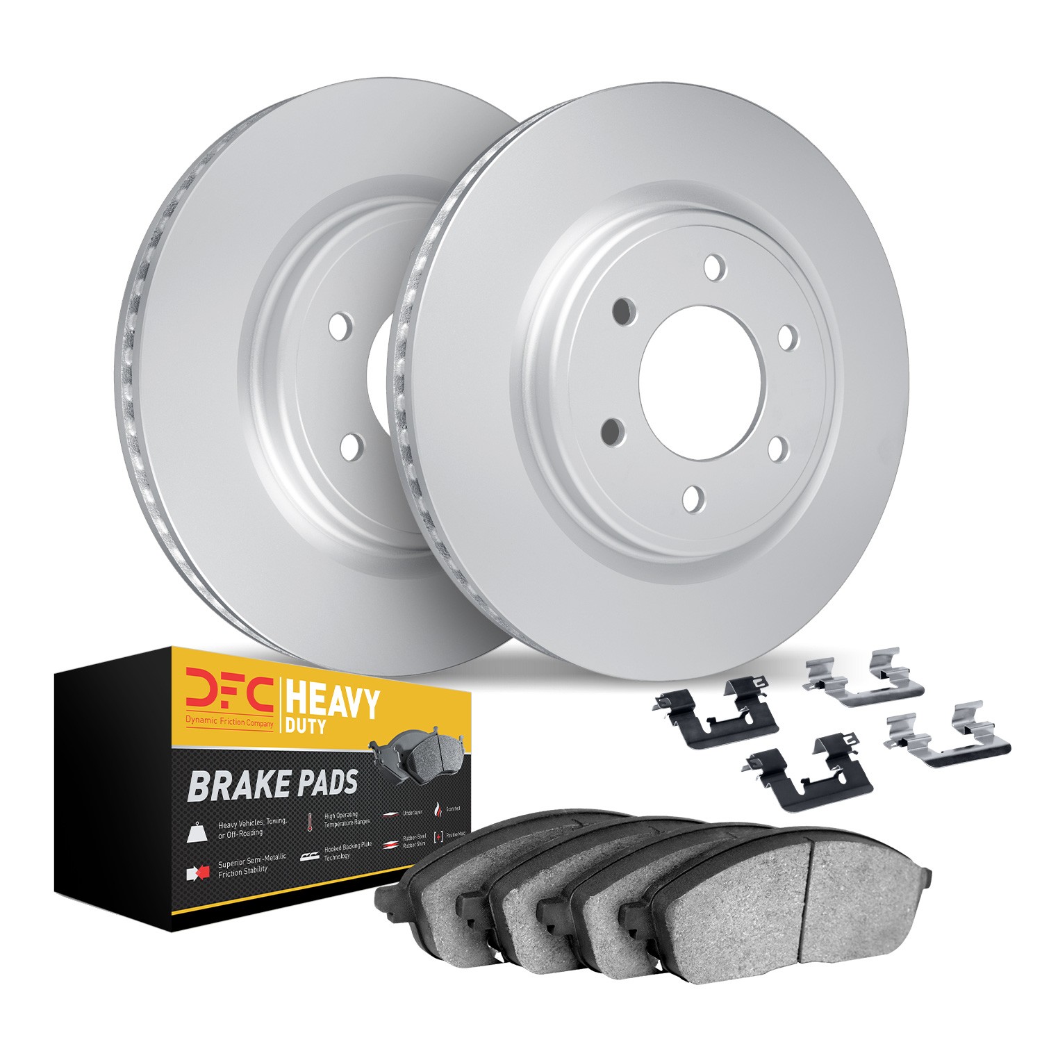 DYN 9212-99146 DFC Hi-Carbon Rotor - HD Brake Pad - Hardware