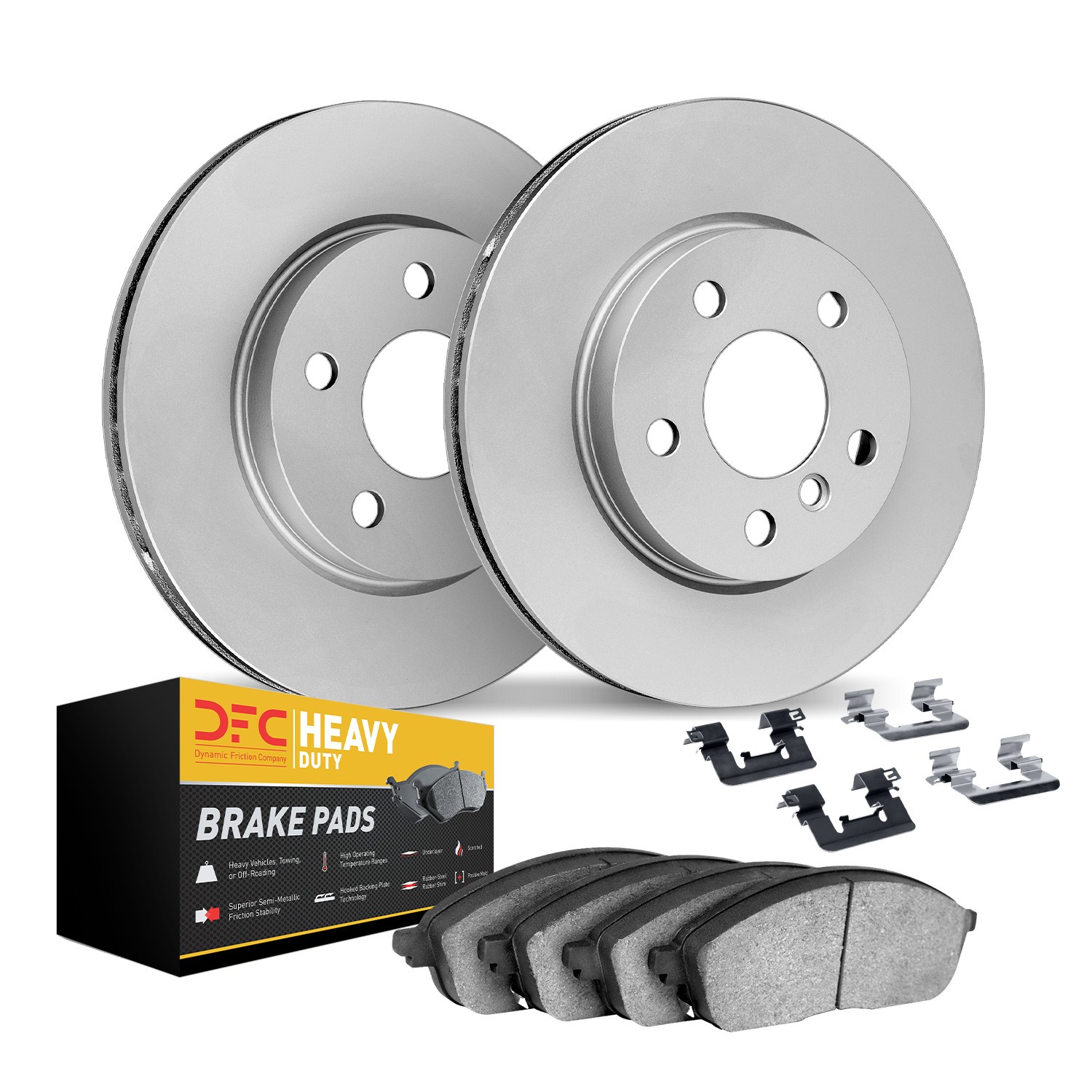 DYN 9212-99168 DFC Hi-Carbon Rotor - HD Brake Pad - Hardware