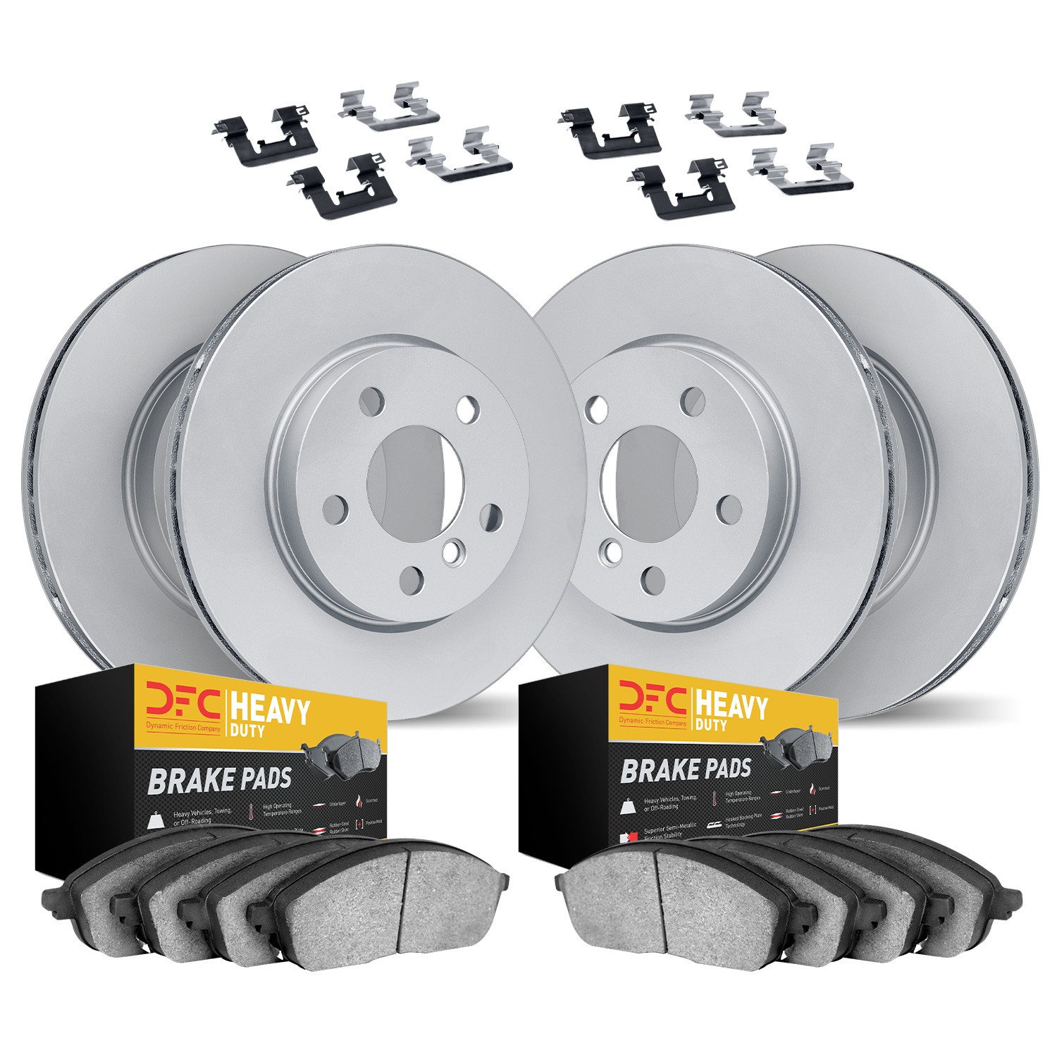 DYN 9214-54064 DFC Hi-Carbon Rotor - HD Brake Pad - Hardware