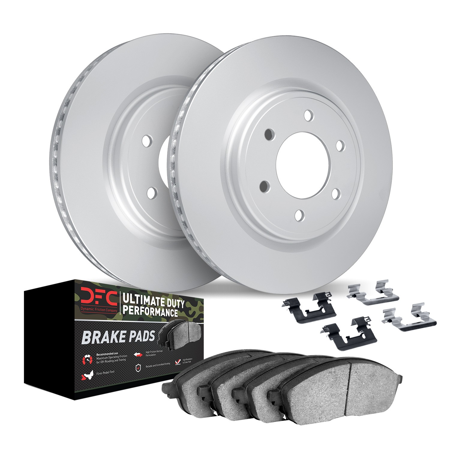 DYN 9412-48023 DFC Hi-Carbon Rotor - HD Brake Pad - Hardware
