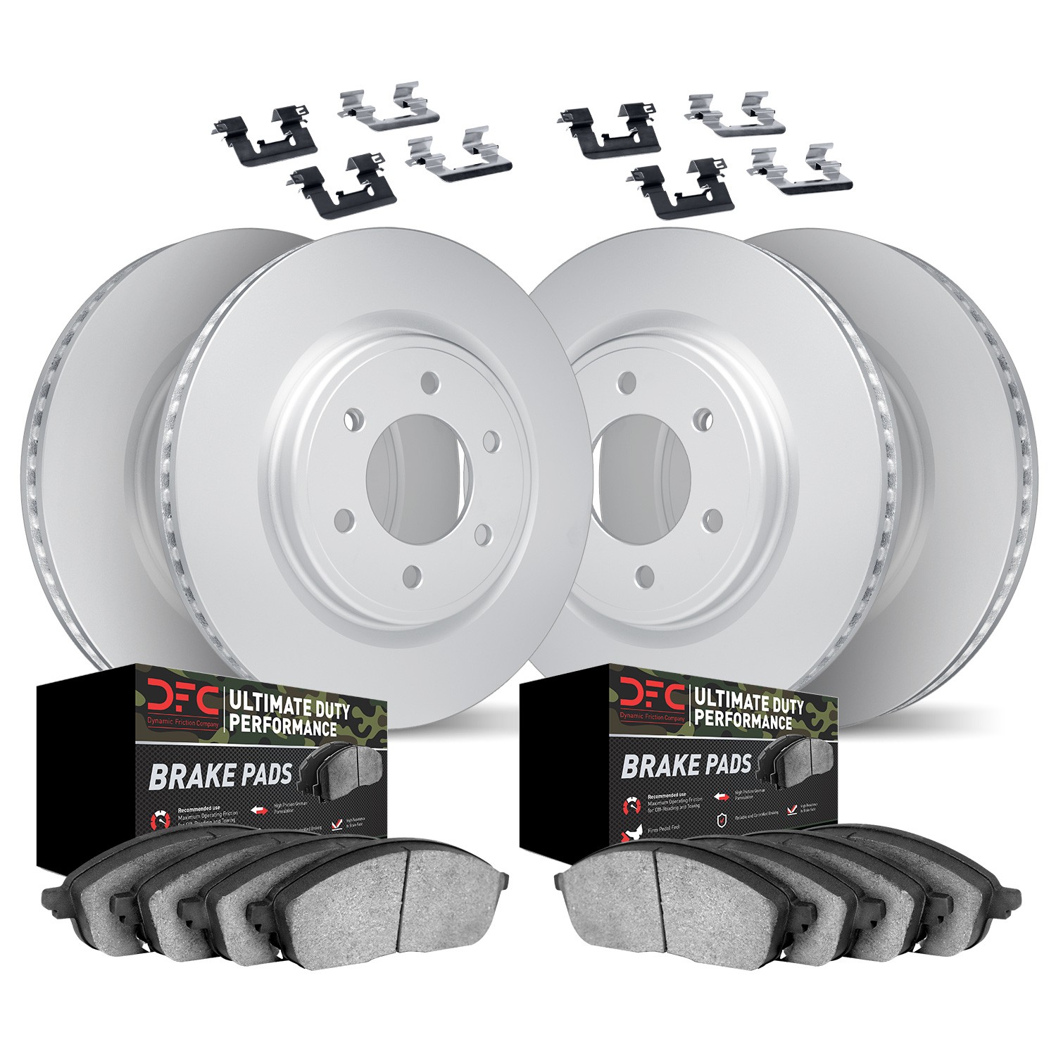 DYN 9414-54026 DFC Hi-Carbon Rotor - HD Brake Pad - Hardware