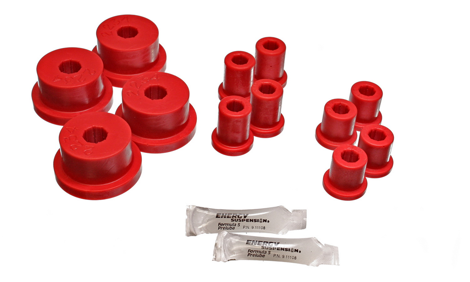 Energy Suspension 4.2141R Leaf Spring Bushing Set