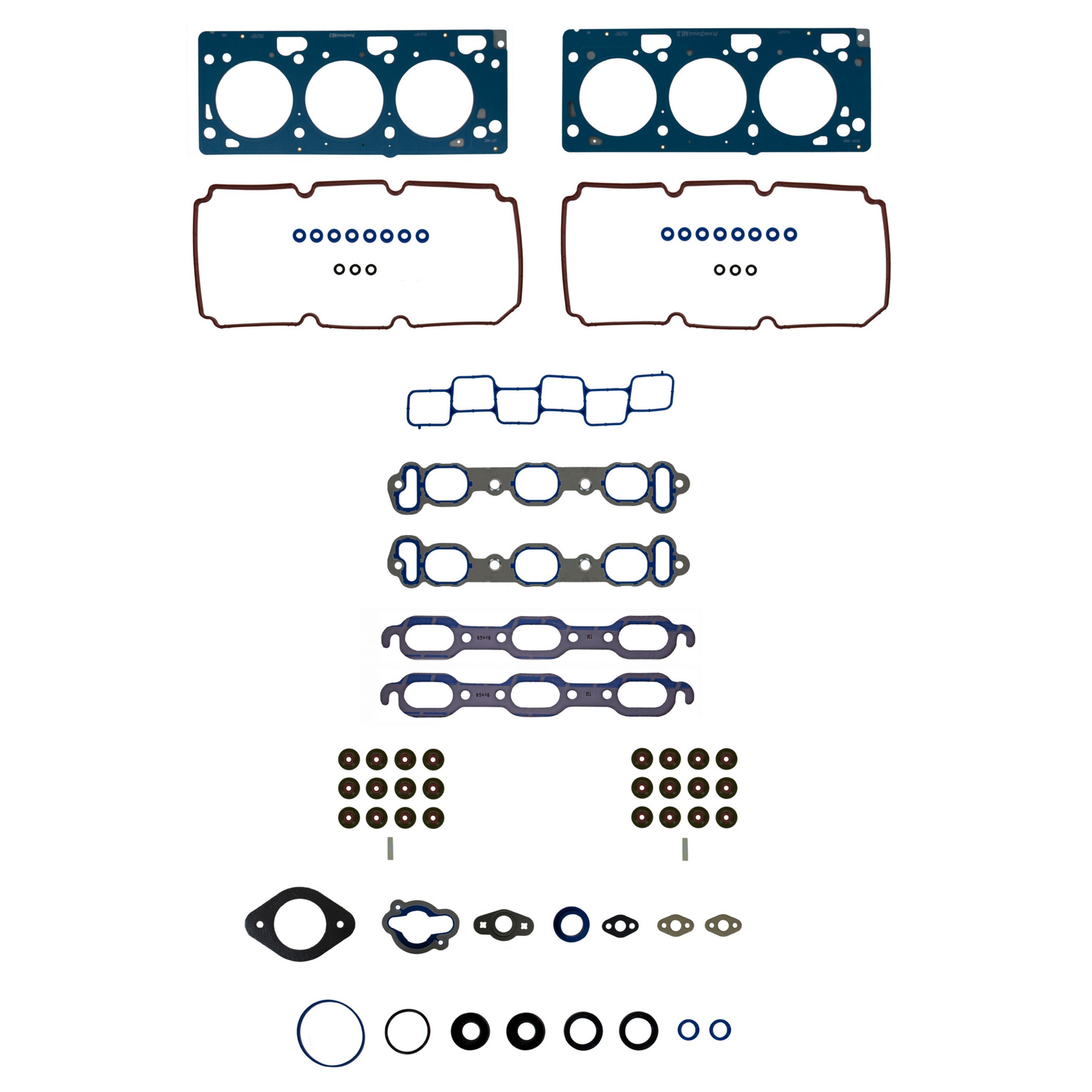 Fel-Pro FEL-HS26208PT-3 PermaTorque Engine Cylinder Head Gasket Set