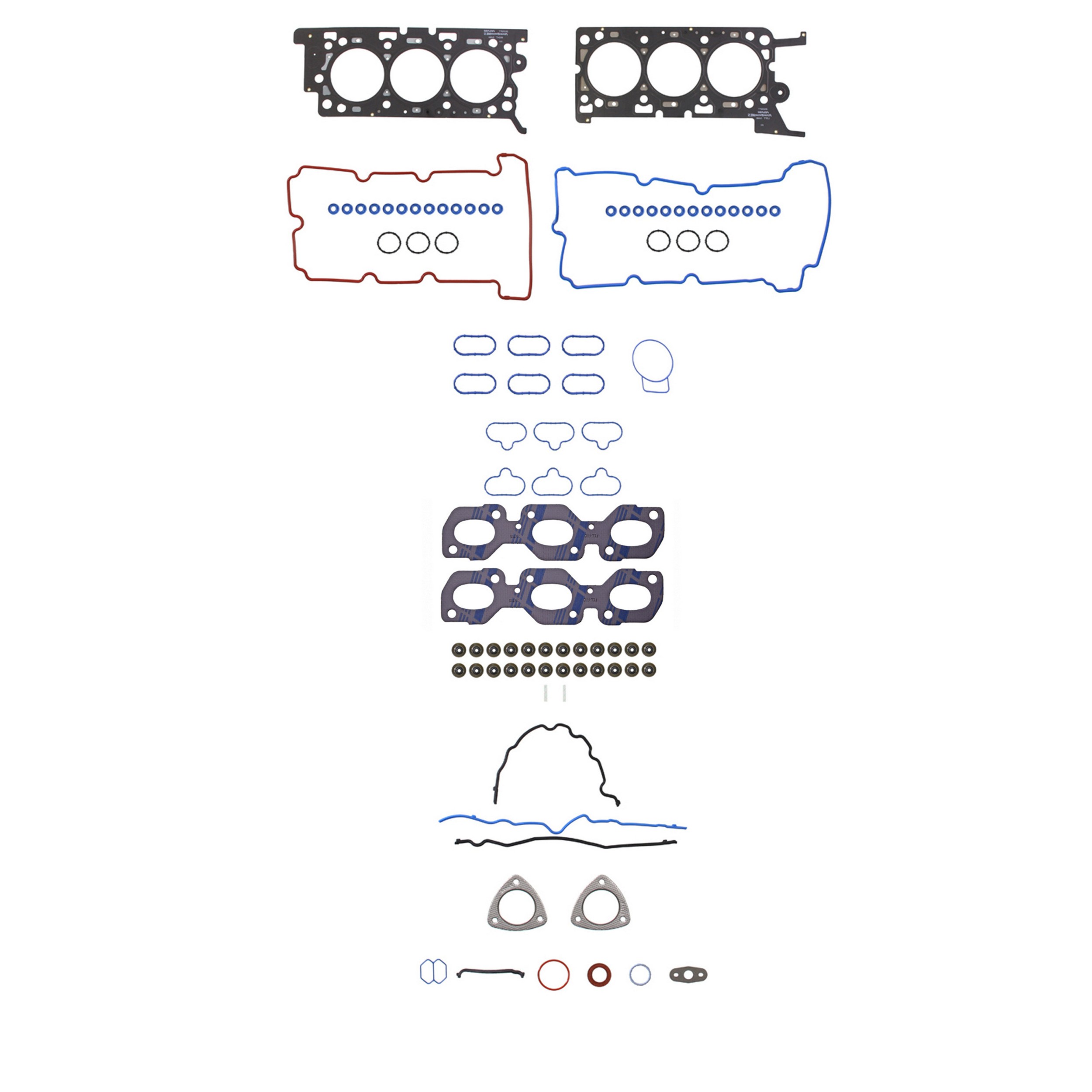 Fel-Pro FEL-HS26233PT-5 PermaTorque Engine Cylinder Head Gasket Set