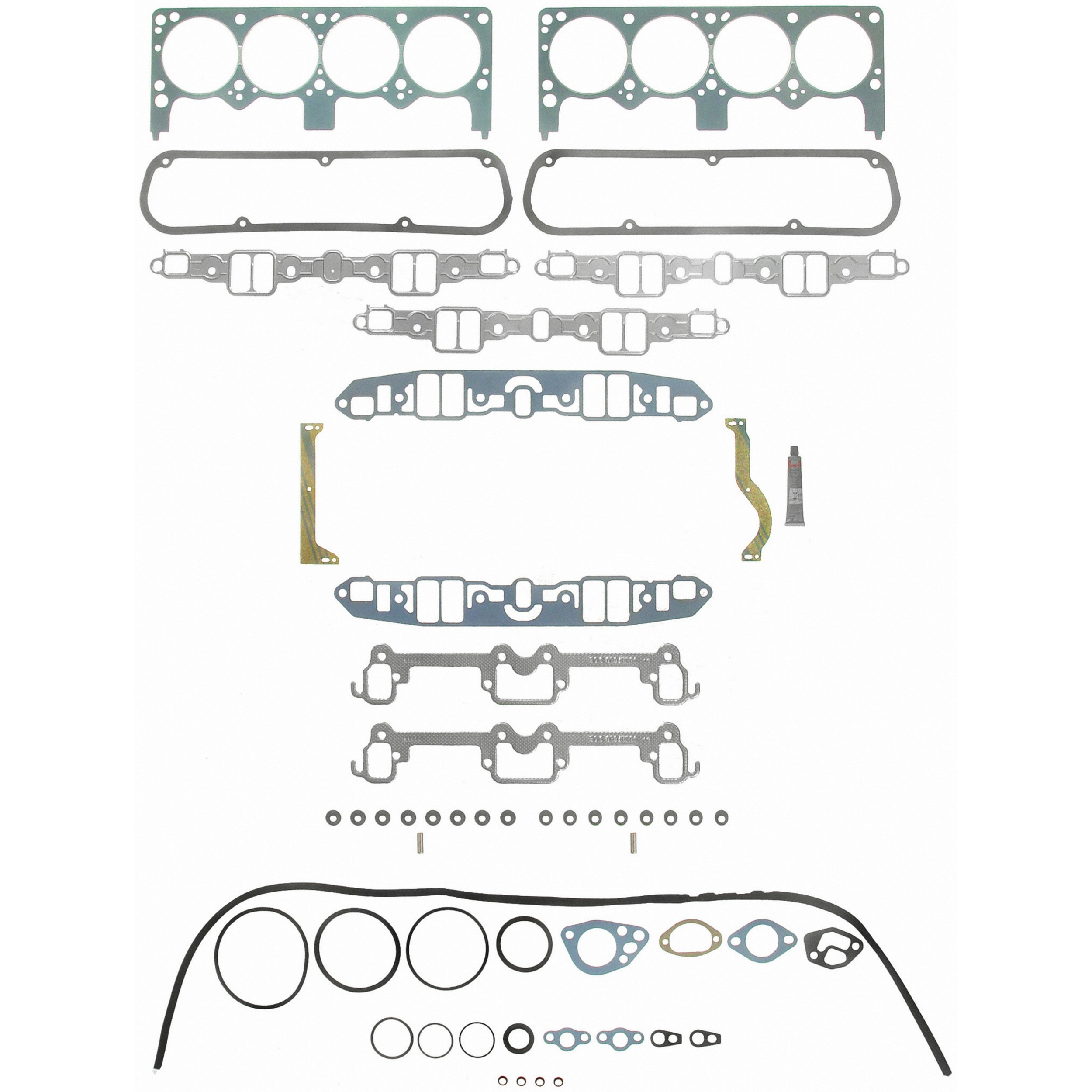 Fel-Pro FEL-HS8553PT-14 PermaTorque Engine Cylinder Head Gasket Set
