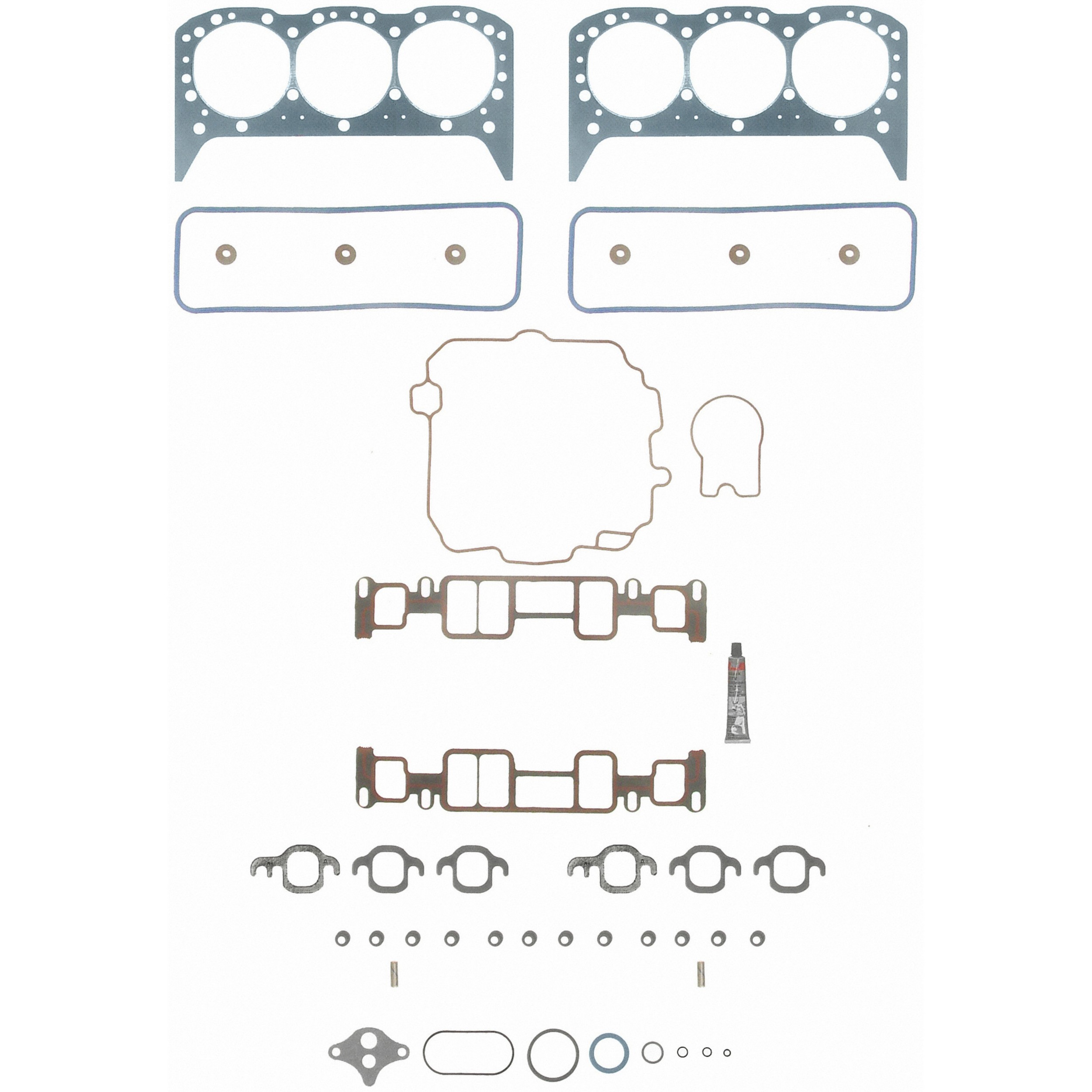 Fel-Pro FEL-HS9354PT-6 PermaTorque Engine Cylinder Head Gasket Set
