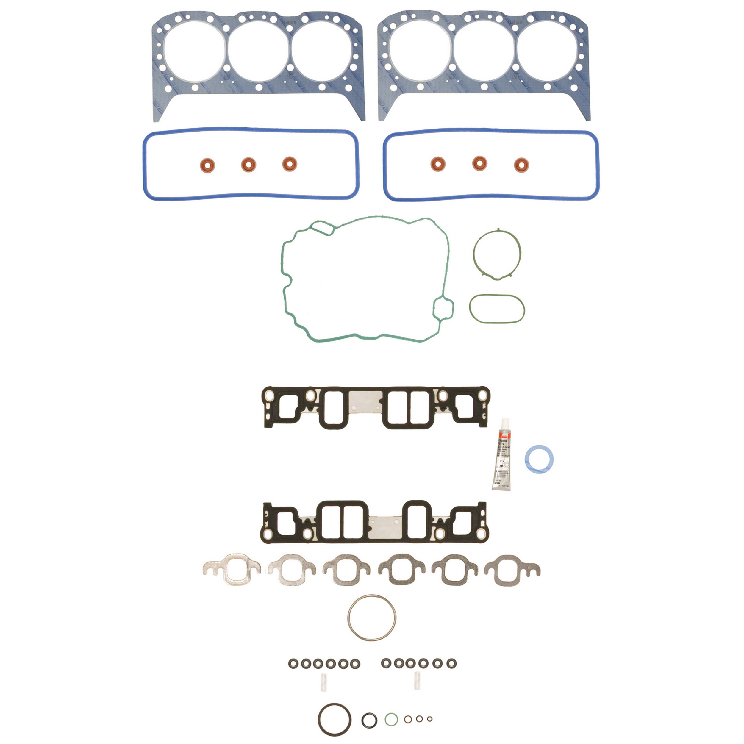 Fel-Pro FEL-HS9354PT-7 PermaTorque Engine Cylinder Head Gasket Set