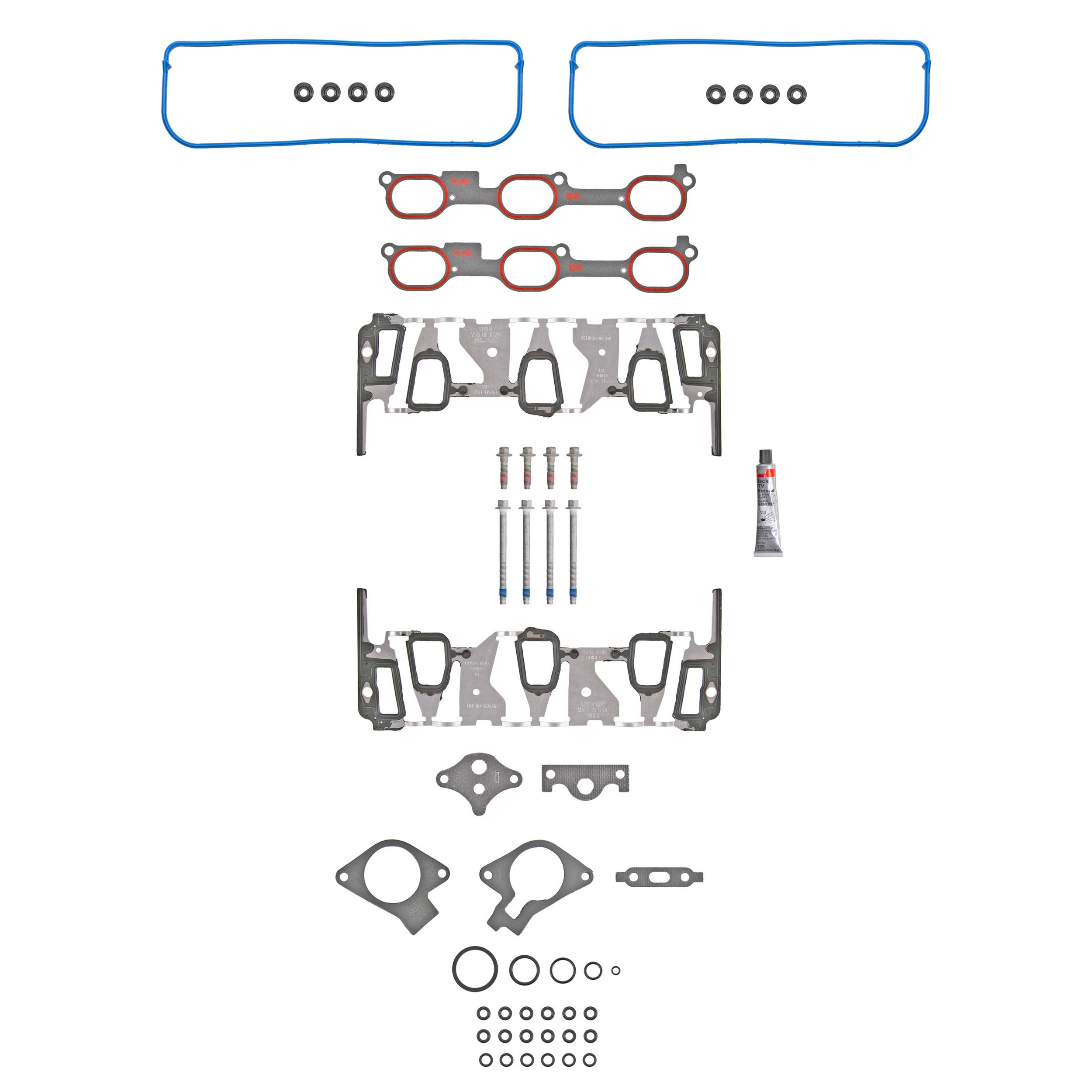 Fel-Pro FEL-MIK98003T Engine Intake Manifold Gasket Set