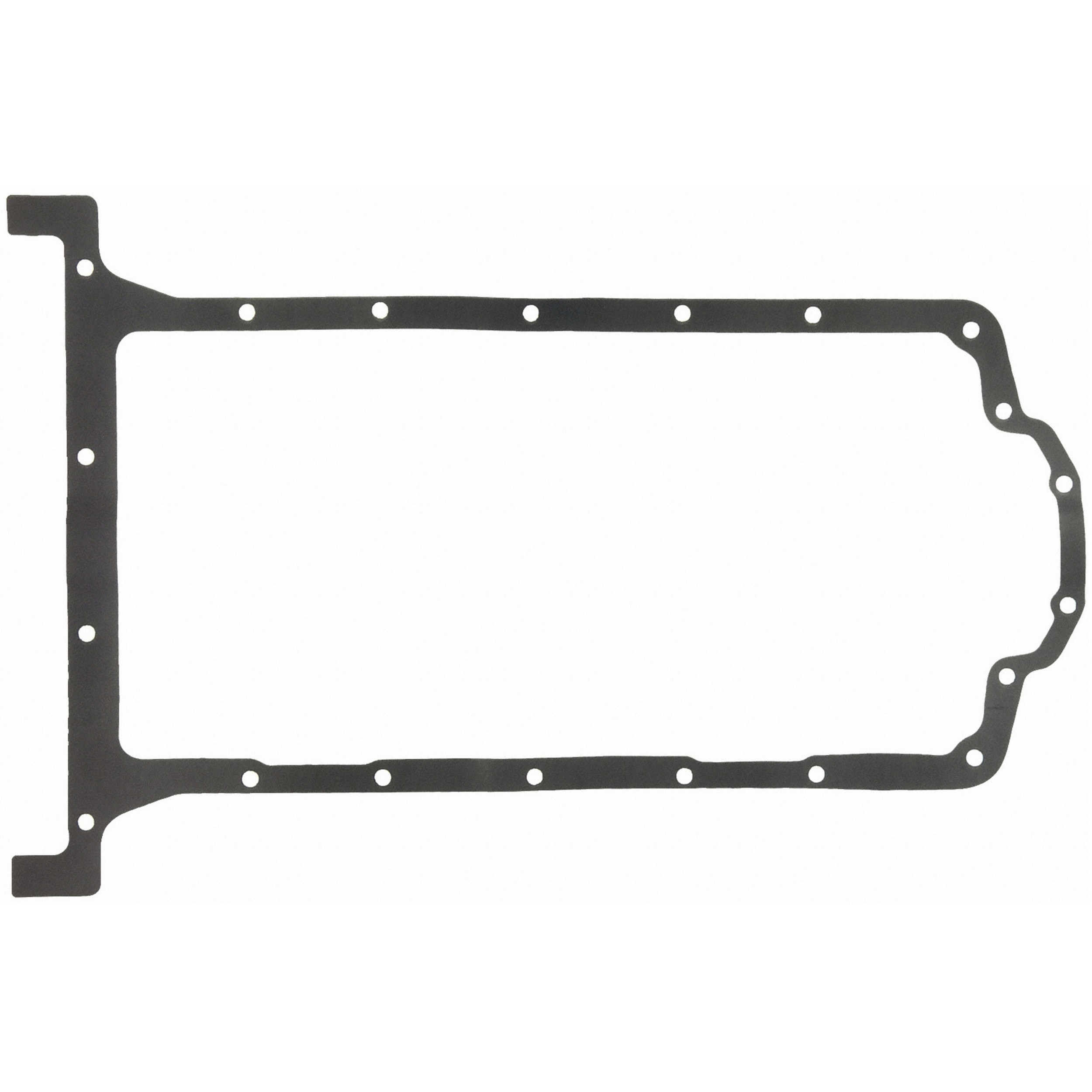 Fel-Pro OS20034 Engine Oil Pan Gasket Set 20 Bolt Hole One Piece Gasket