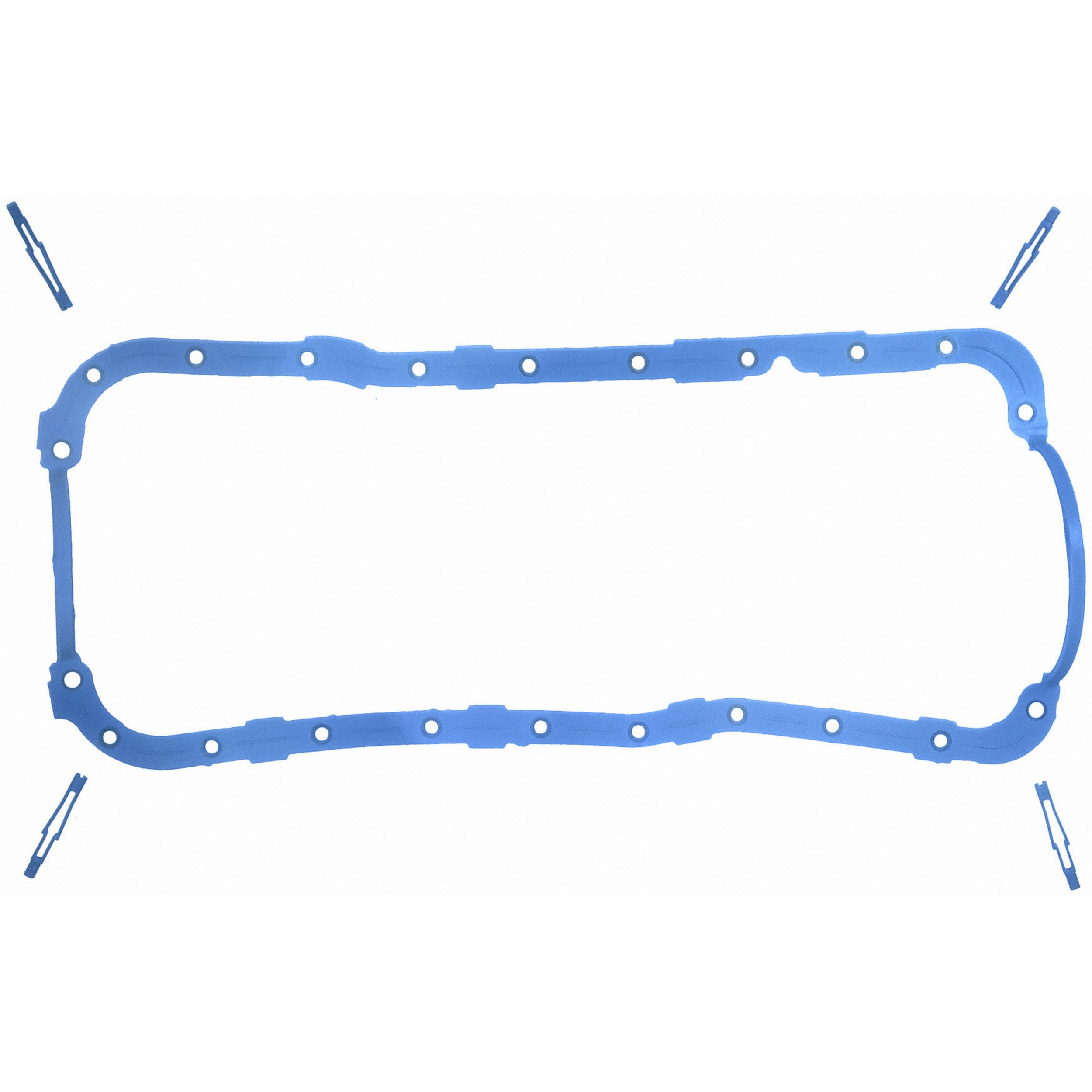 Fel-Pro OS30616R Engine Oil Pan Gasket Set PermaDry molded rubber, Oil Pan SnapUps Included