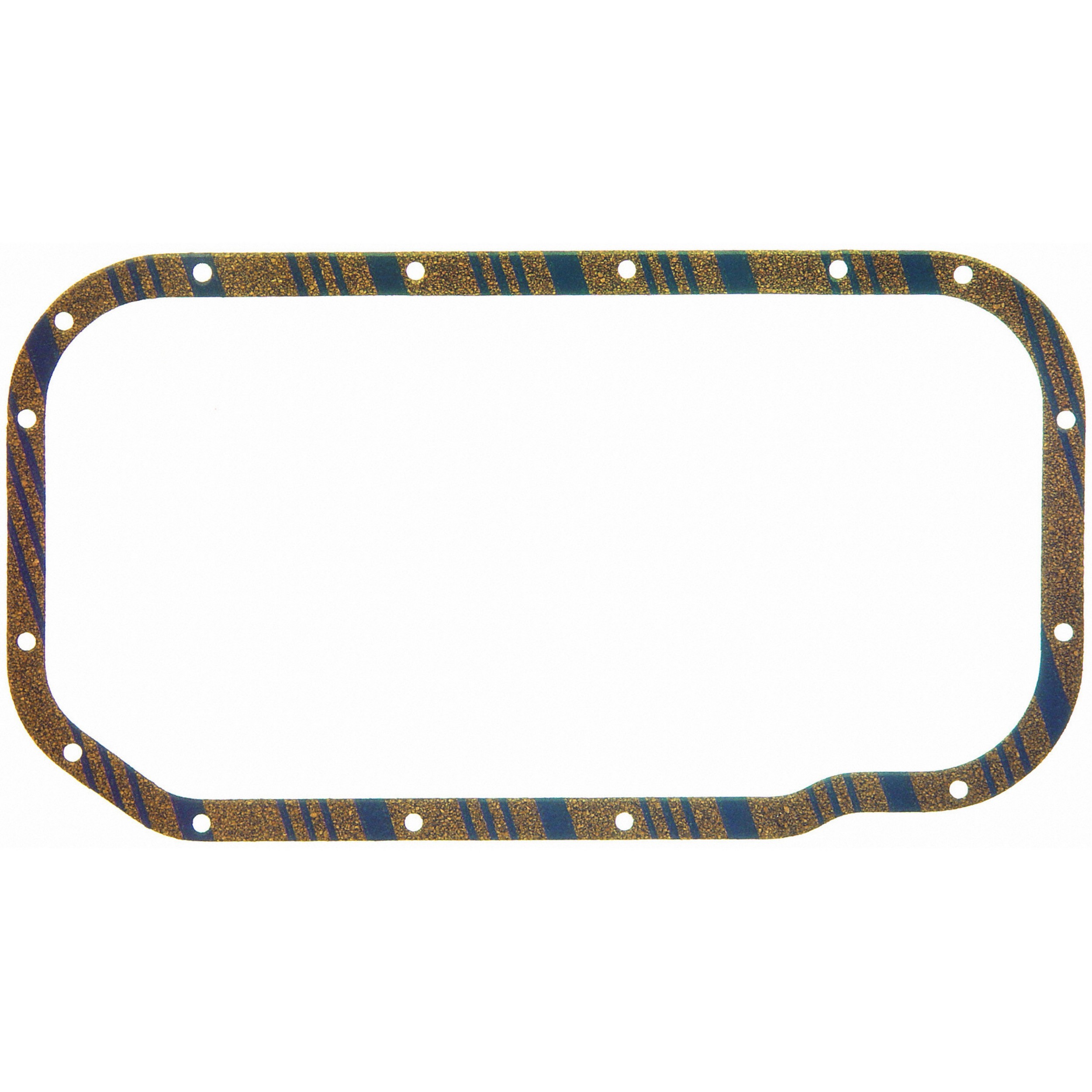Fel-Pro OS30655C Engine Oil Pan Gasket Set Blue Stripe cork-rubber
