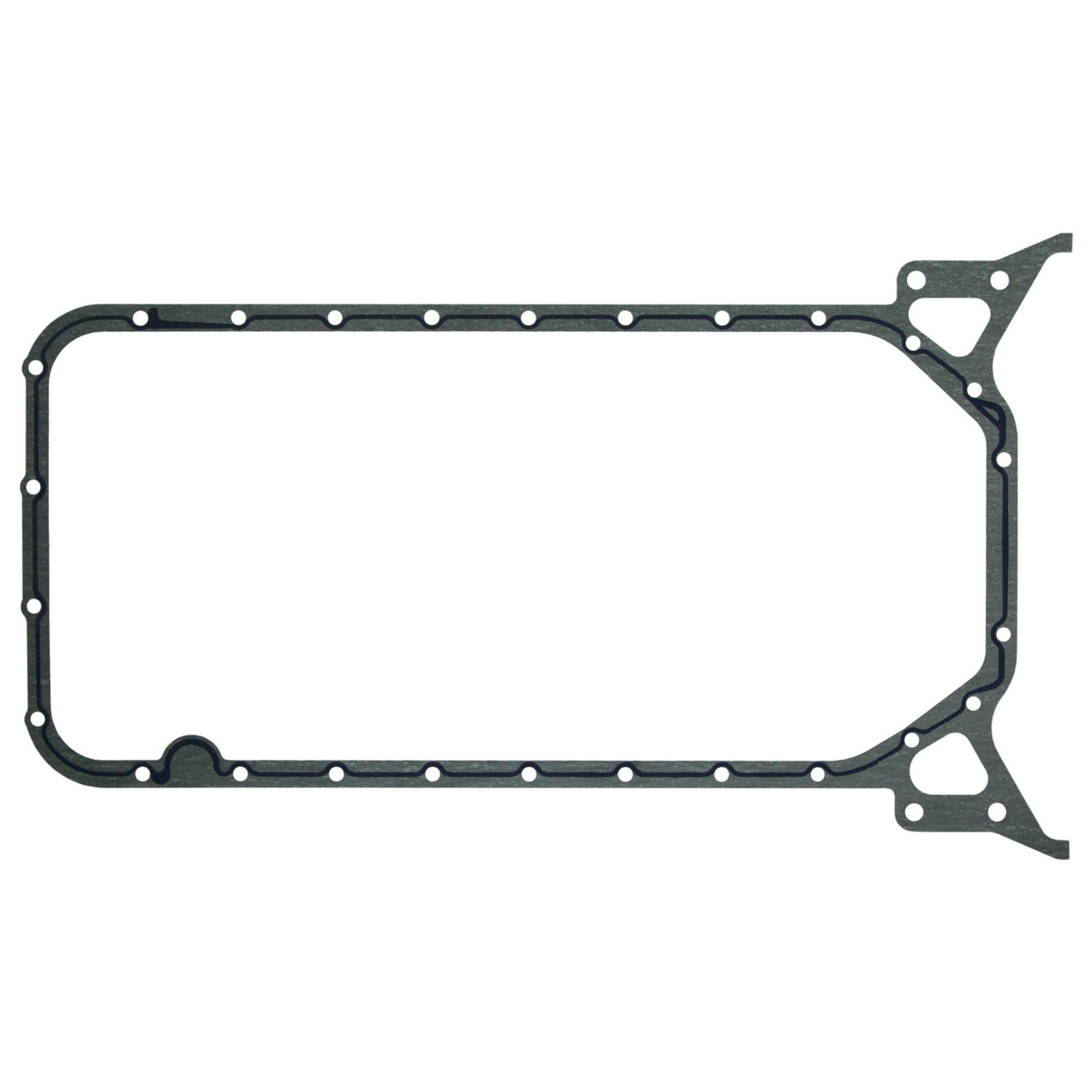 Fel-Pro OS30855 Engine Oil Pan Gasket Set 30 Bolt Hole One Piece Gasket