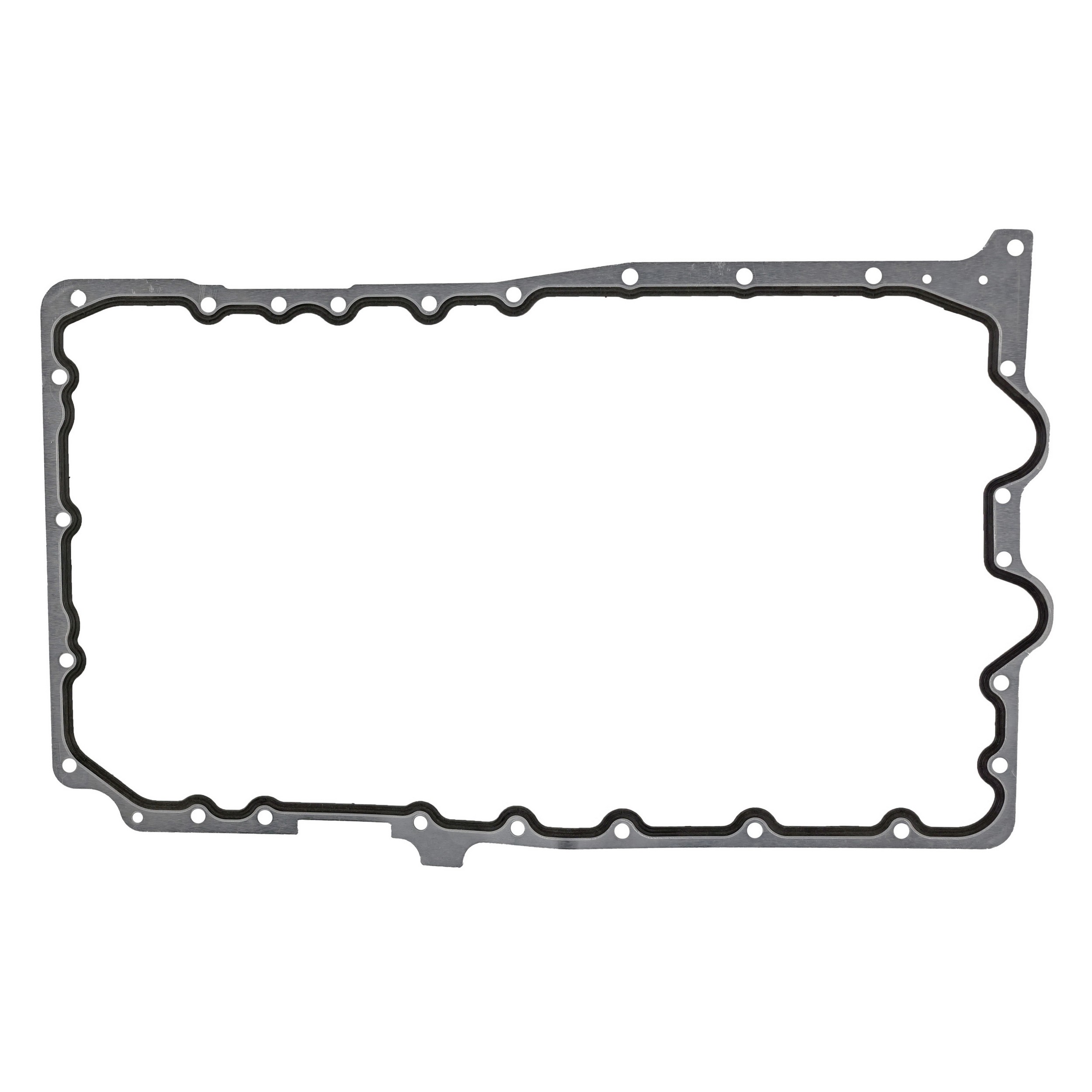 Fel-Pro OS30932R Engine Oil Pan Gasket Set 27 Bolt Hole One Piece Gasket