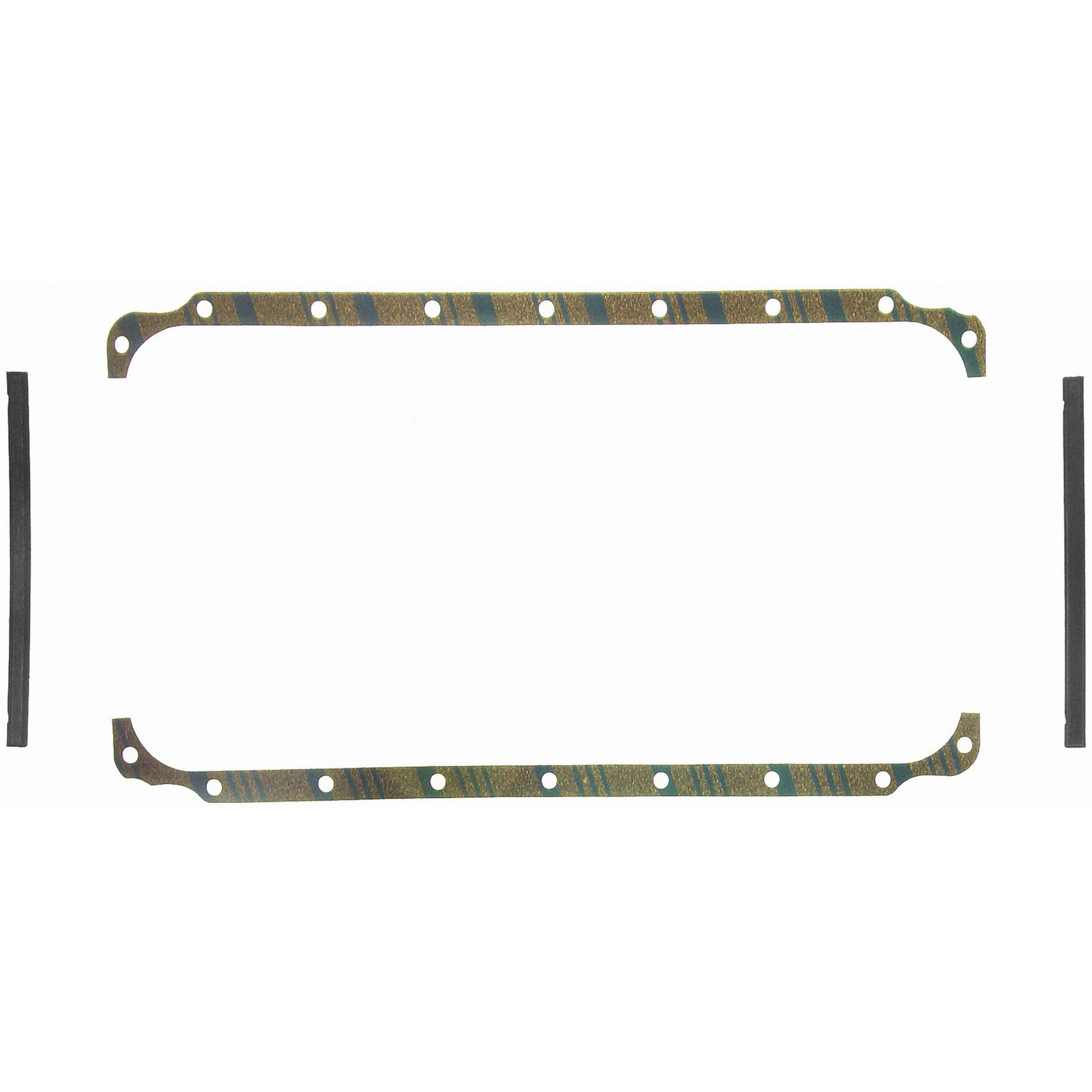 Fel-Pro OS6566C Engine Oil Pan Gasket Set Blue Stripe cork-rubber