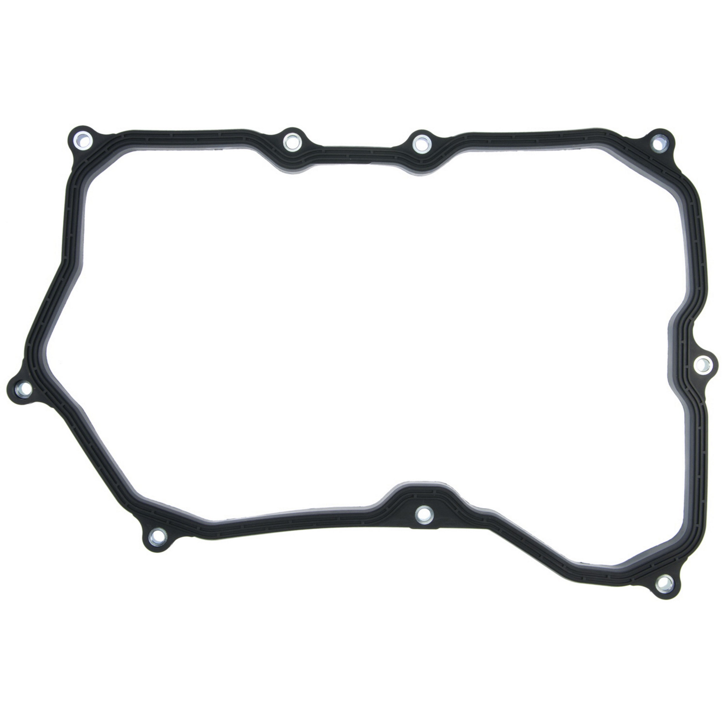 Fel-Pro TOS18765 Transmission Oil Pan Gasket 9 Bolt Hole One Piece Gasket